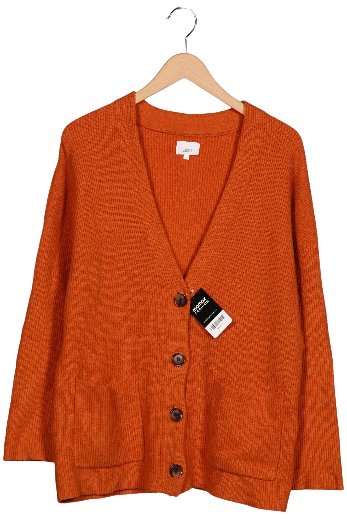 

Jake s Damen Strickjacke, orange, Gr. 36