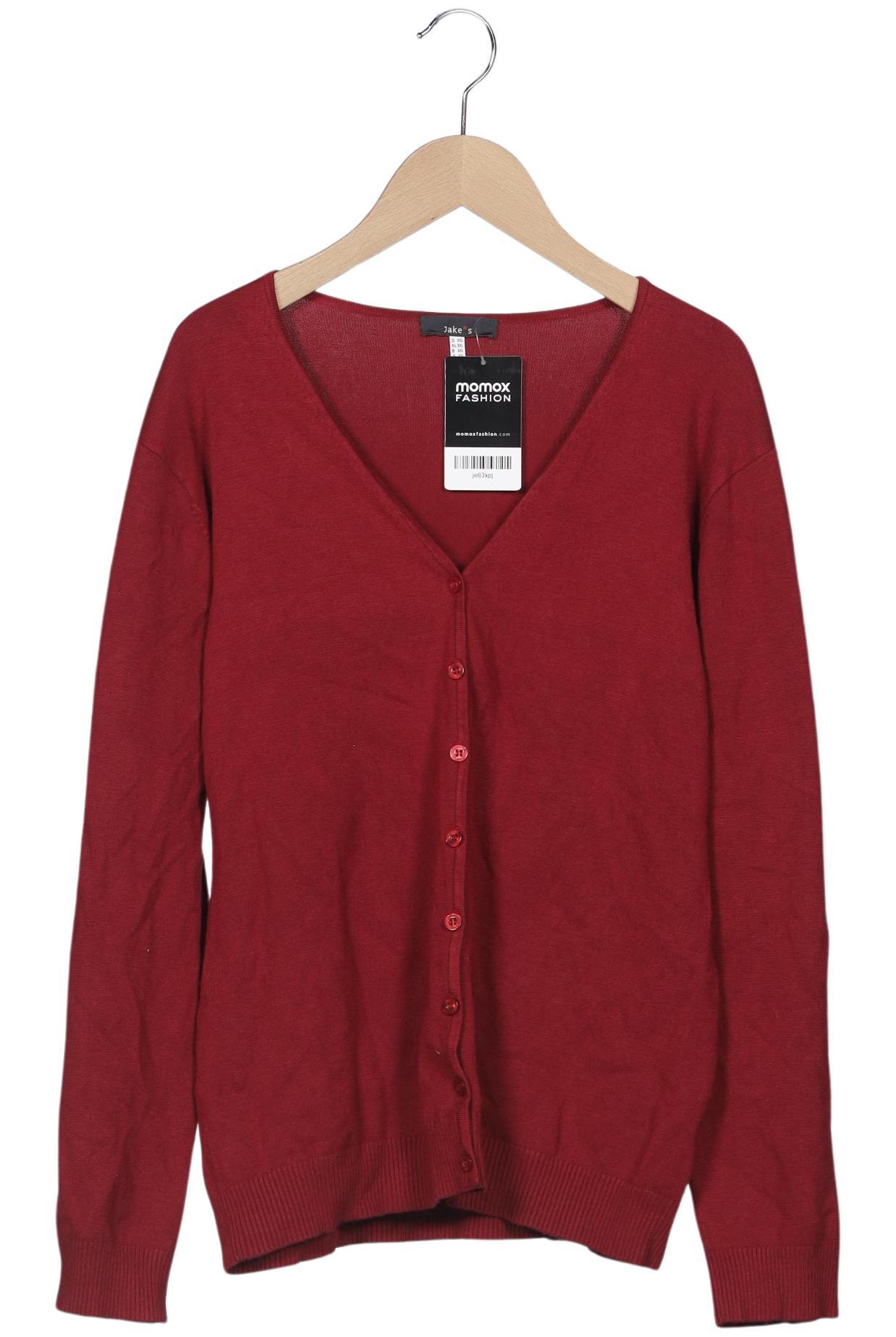 

Jake s Damen Strickjacke, bordeaux, Gr. 46
