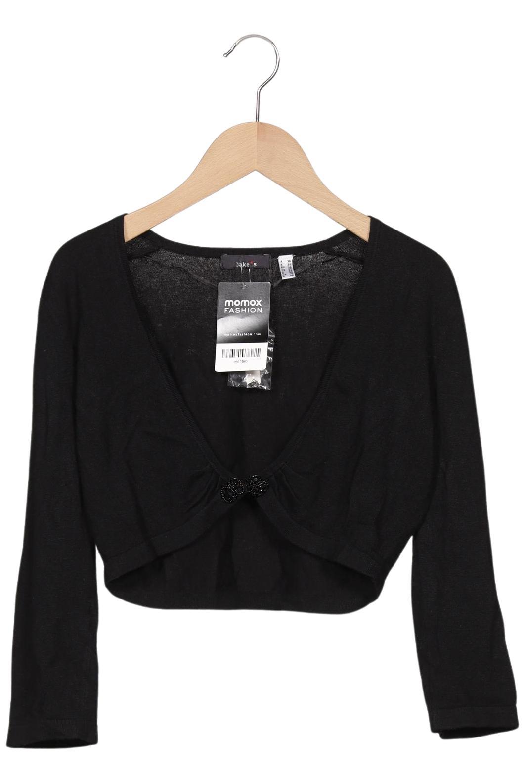 

Jake s Damen Strickjacke, schwarz, Gr. 36