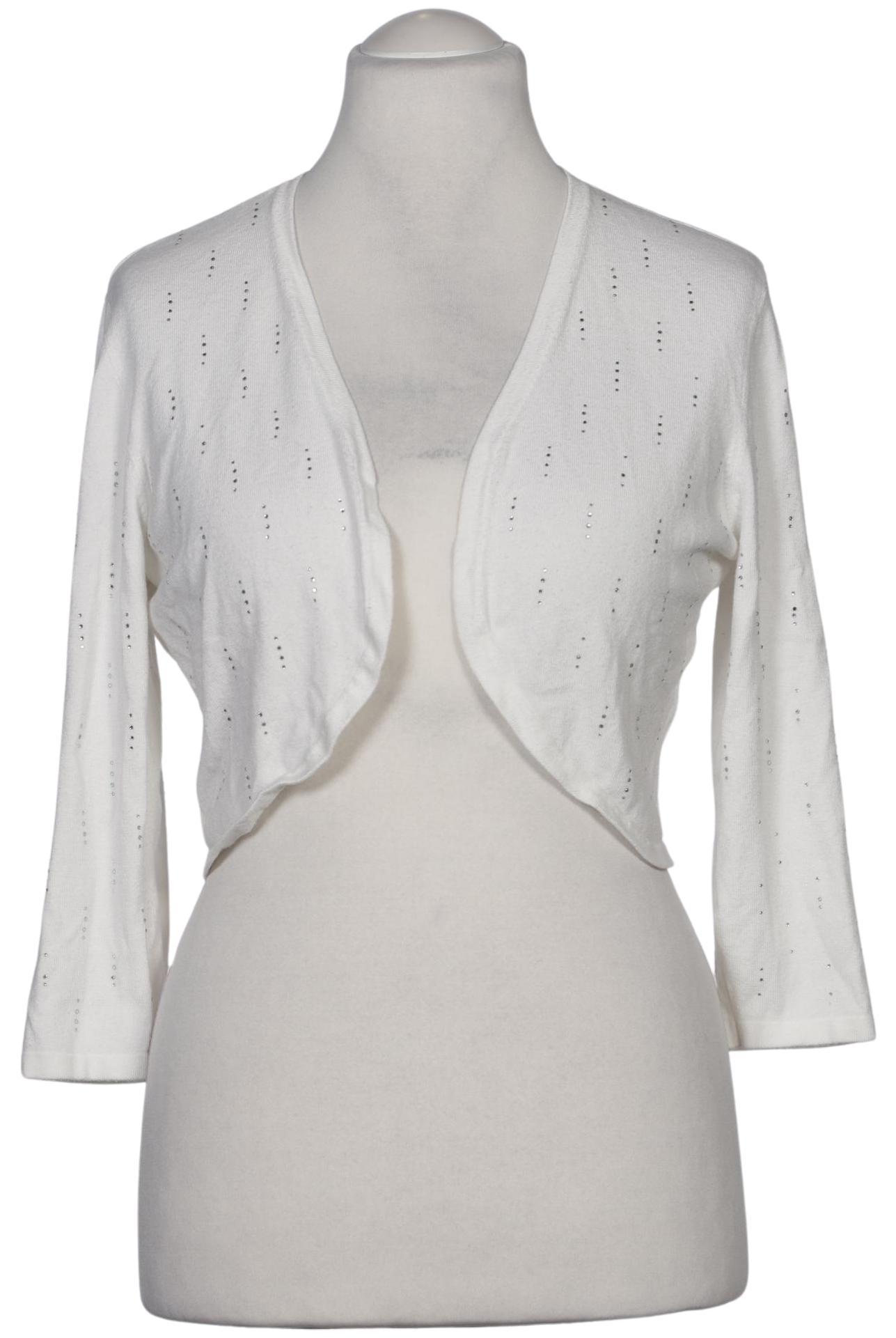 

Jake s Damen Strickjacke, weiß, Gr. 40