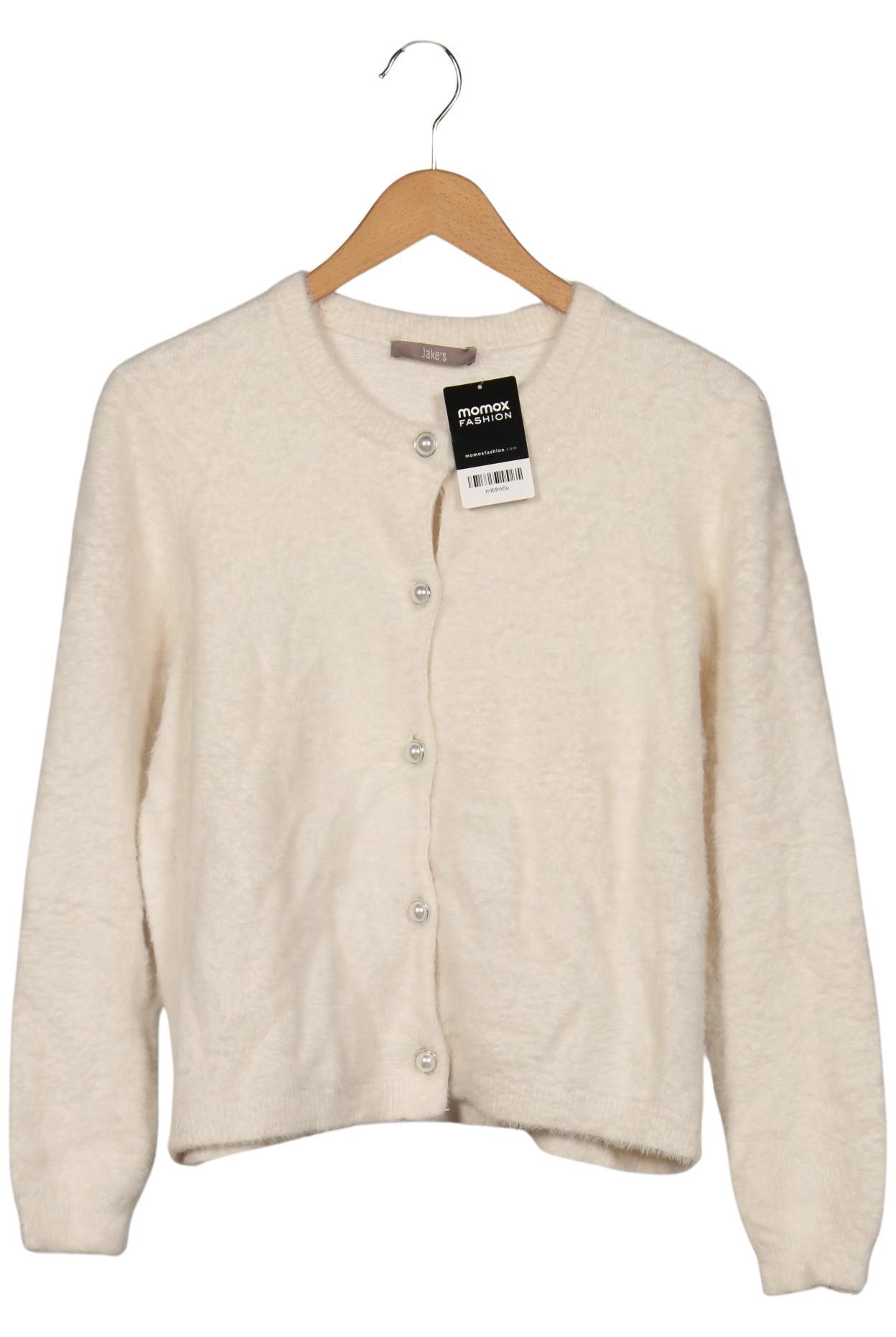 

Jake s Damen Strickjacke, weiß, Gr. 42