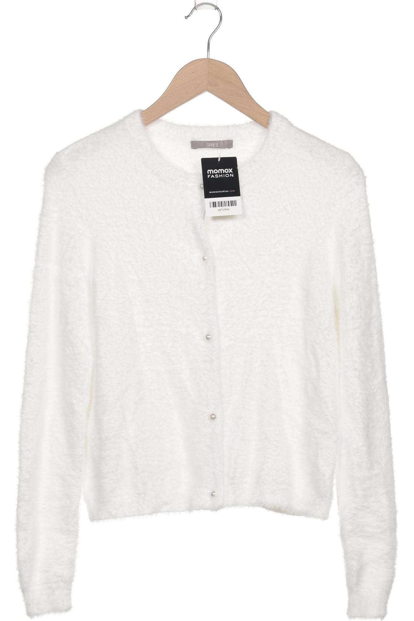 

Jake s Damen Strickjacke, weiß, Gr. 38