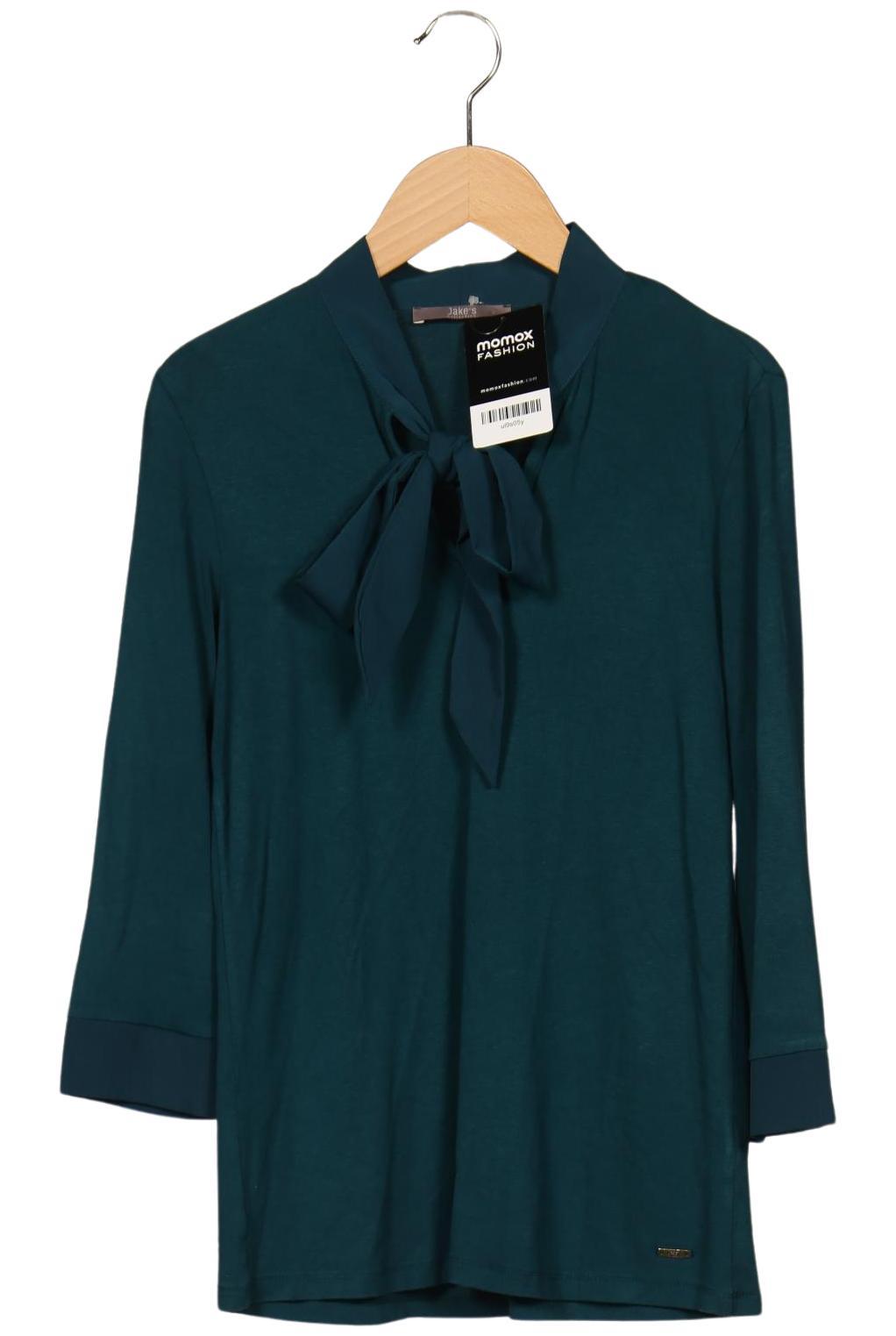 

Jake s Damen Langarmshirt, türkis, Gr. 34