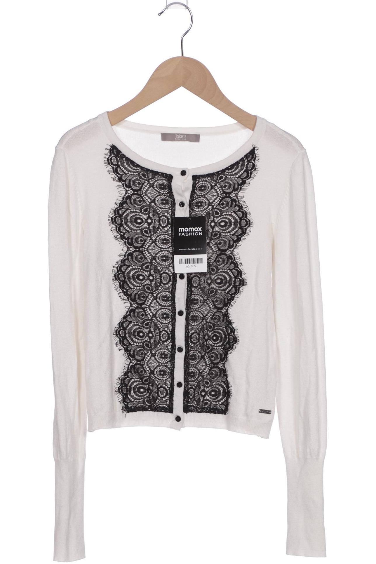 

Jake s Damen Strickjacke, weiß, Gr. 34