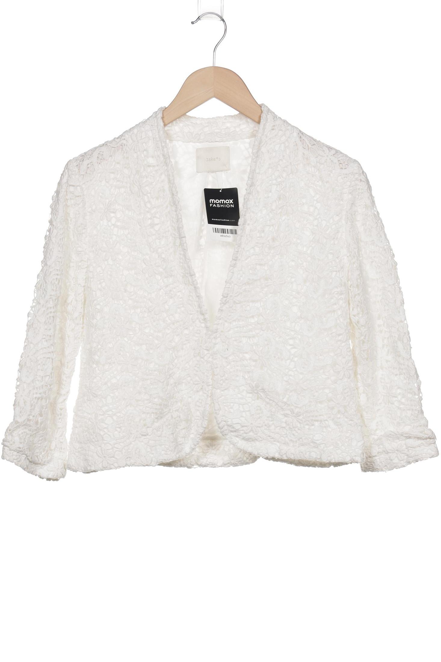 

Jake s Damen Strickjacke, weiß, Gr. 38