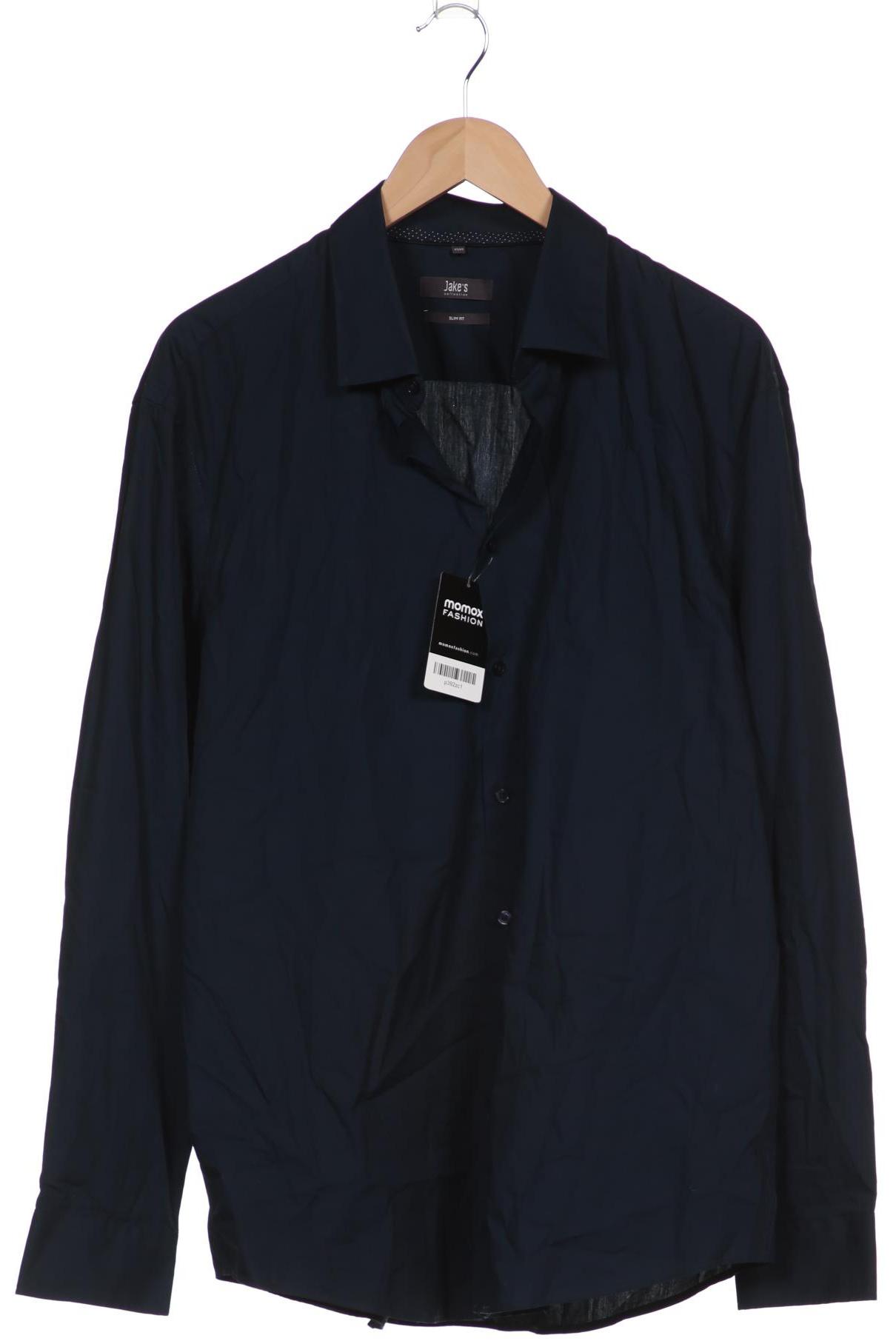 

Jake s Herren Hemd, marineblau, Gr. 56