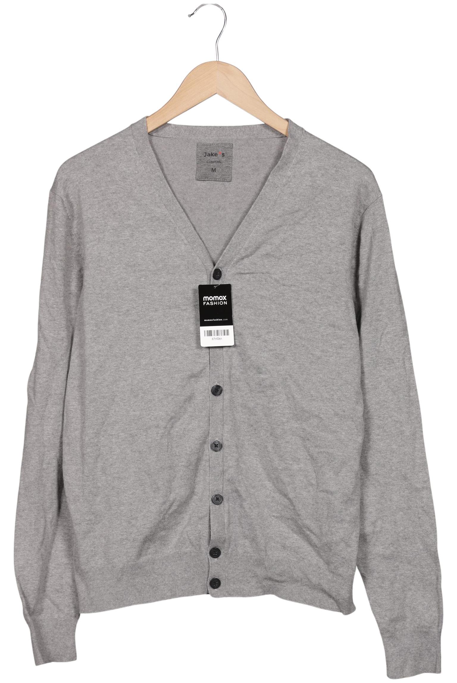 

Jake s Herren Strickjacke, grau, Gr. 48