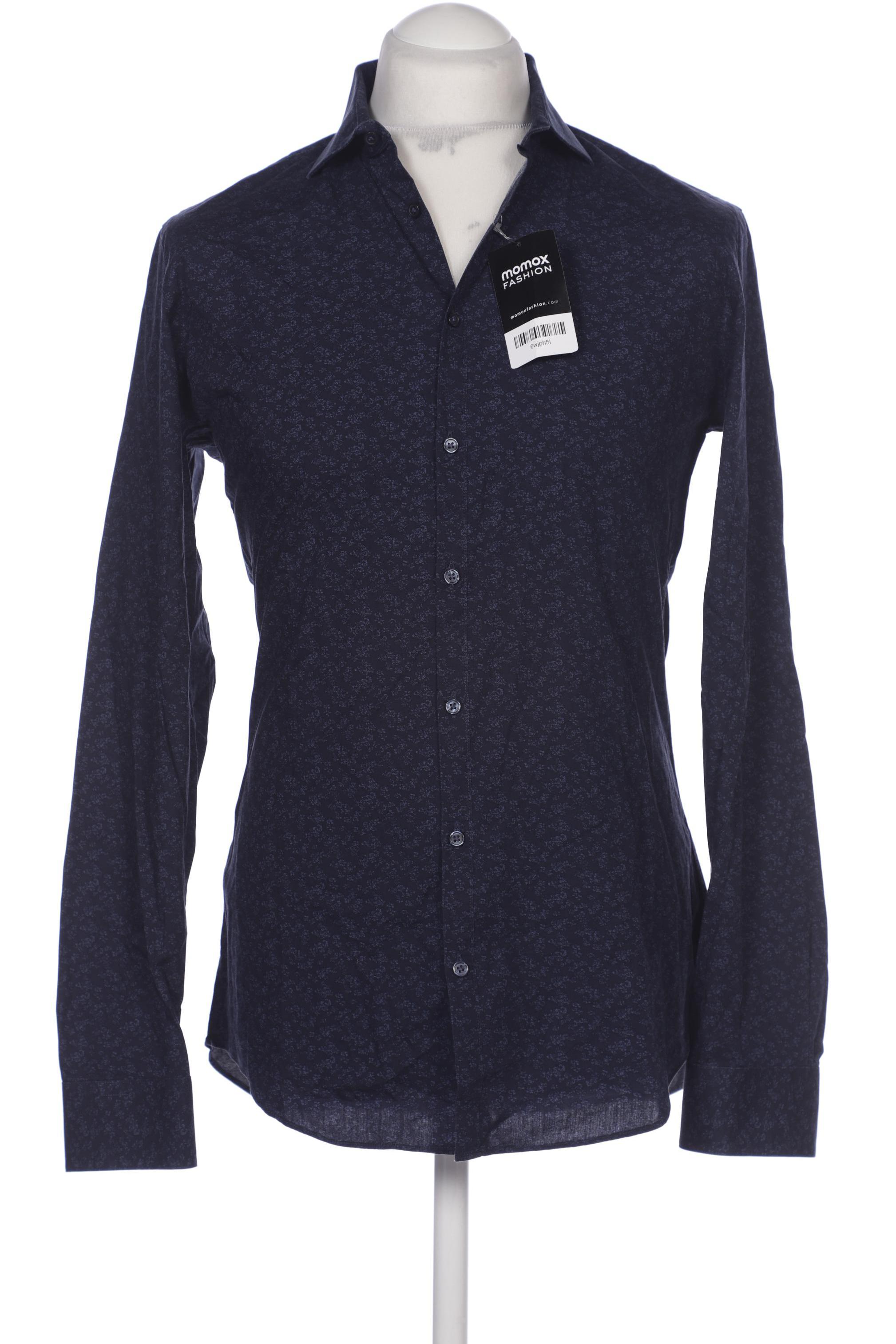 

Jake s Herren Hemd, marineblau, Gr. 48