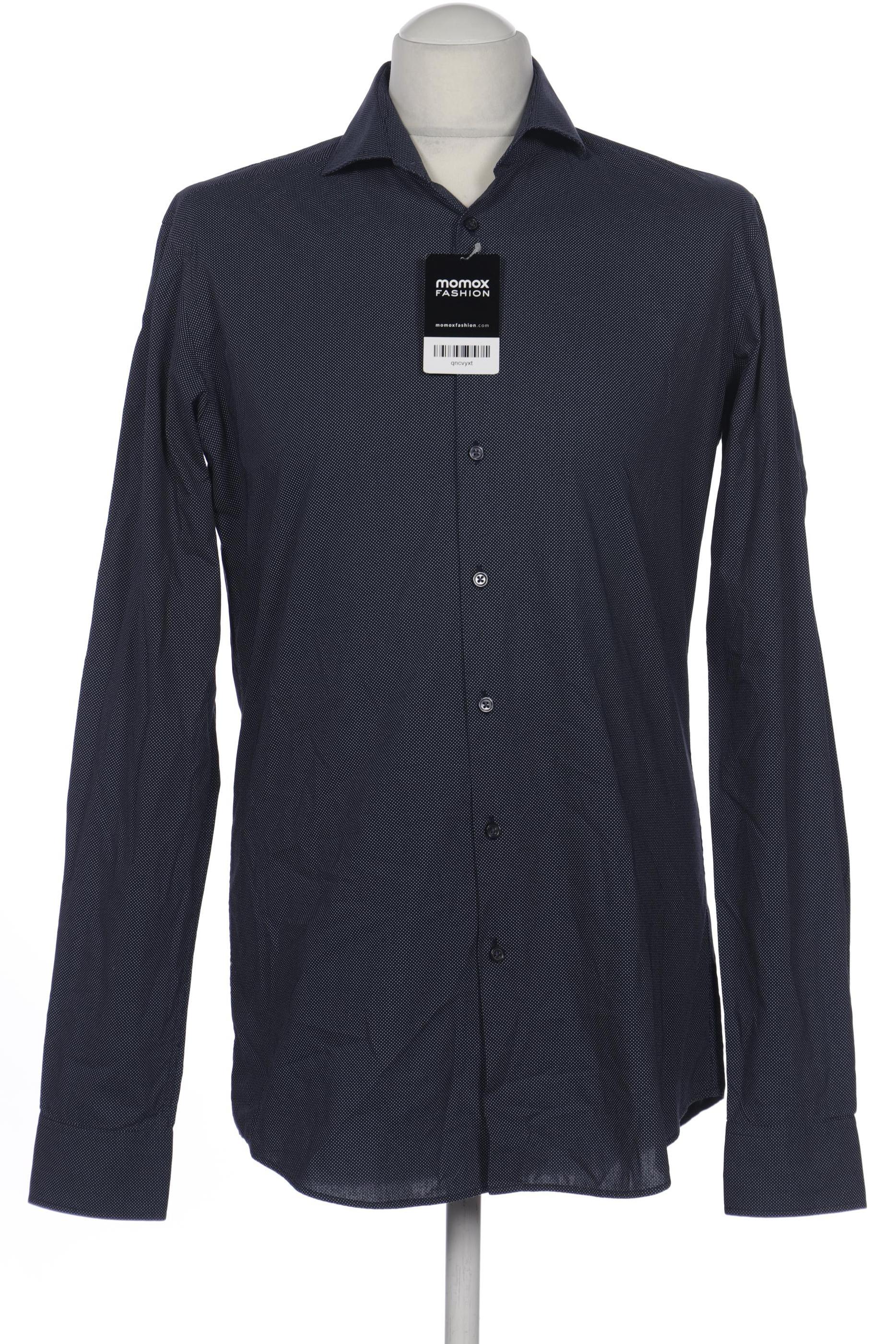 

Jake s Herren Hemd, marineblau, Gr. 48