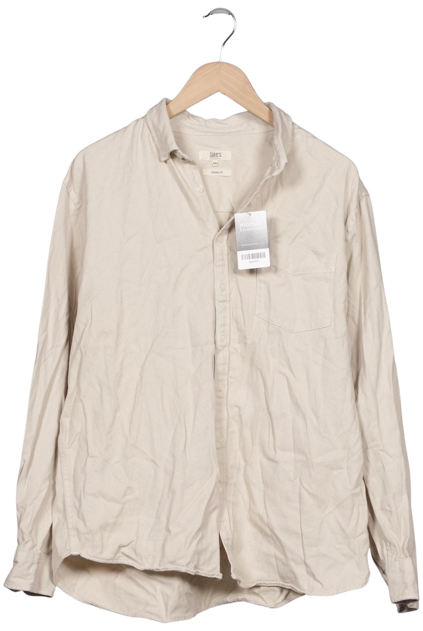 

Jake s Herren Hemd, beige, Gr. 56