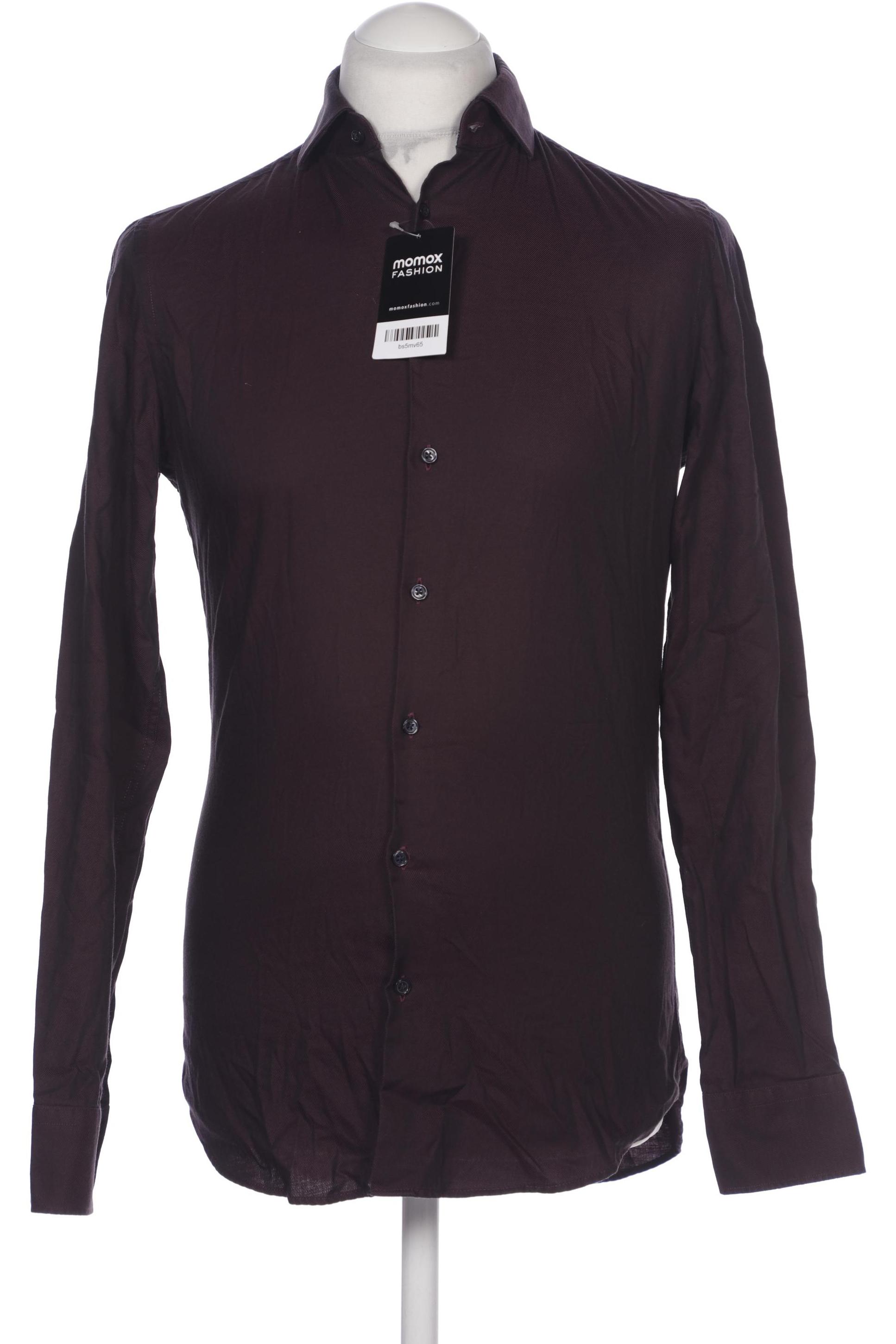 

Jake s Herren Hemd, bordeaux, Gr. 44