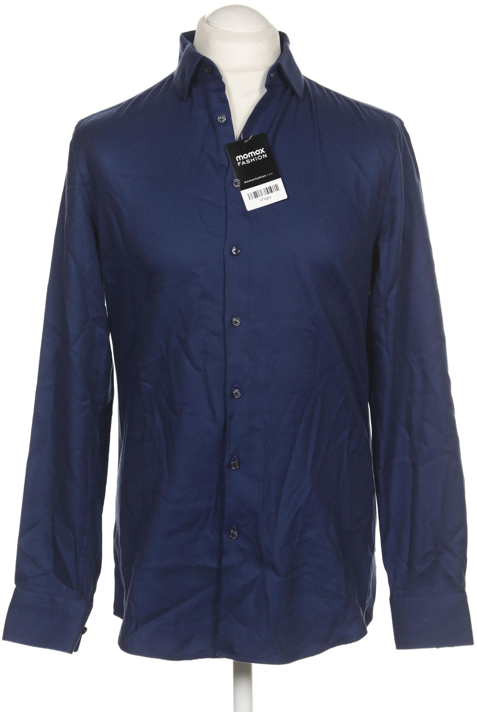 

Jake s Herren Hemd, marineblau, Gr. 48