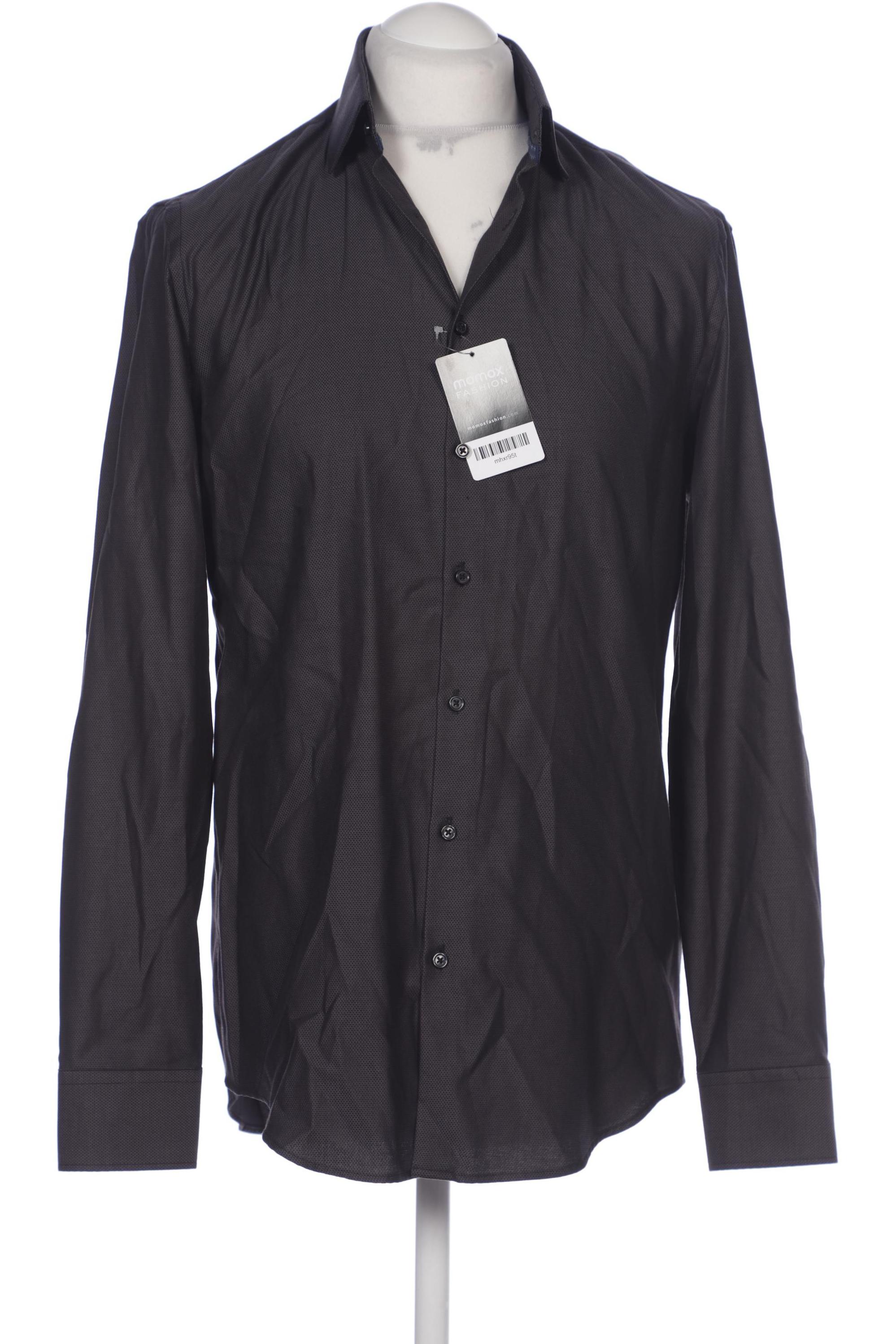 

Jake s Herren Hemd, schwarz, Gr. 48