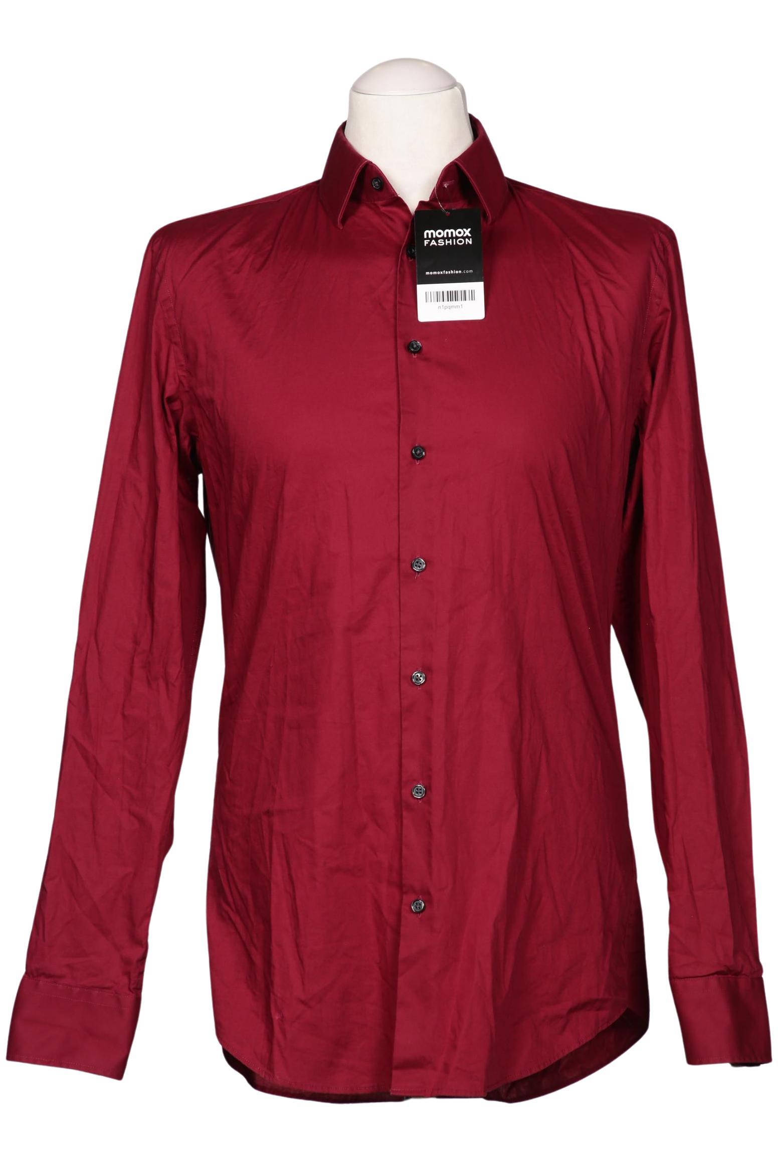 

Jake s Herren Hemd, bordeaux, Gr. 48