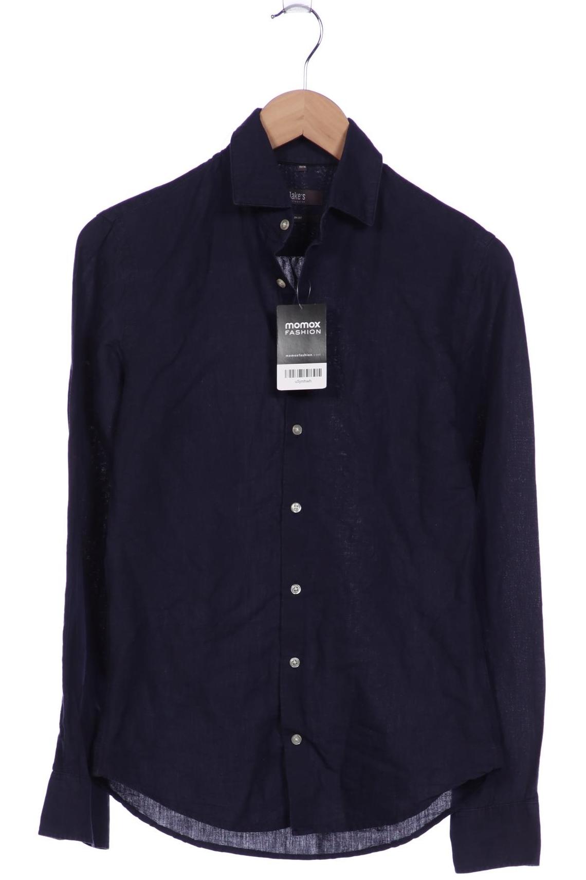 

Jake s Herren Hemd, marineblau, Gr. 42