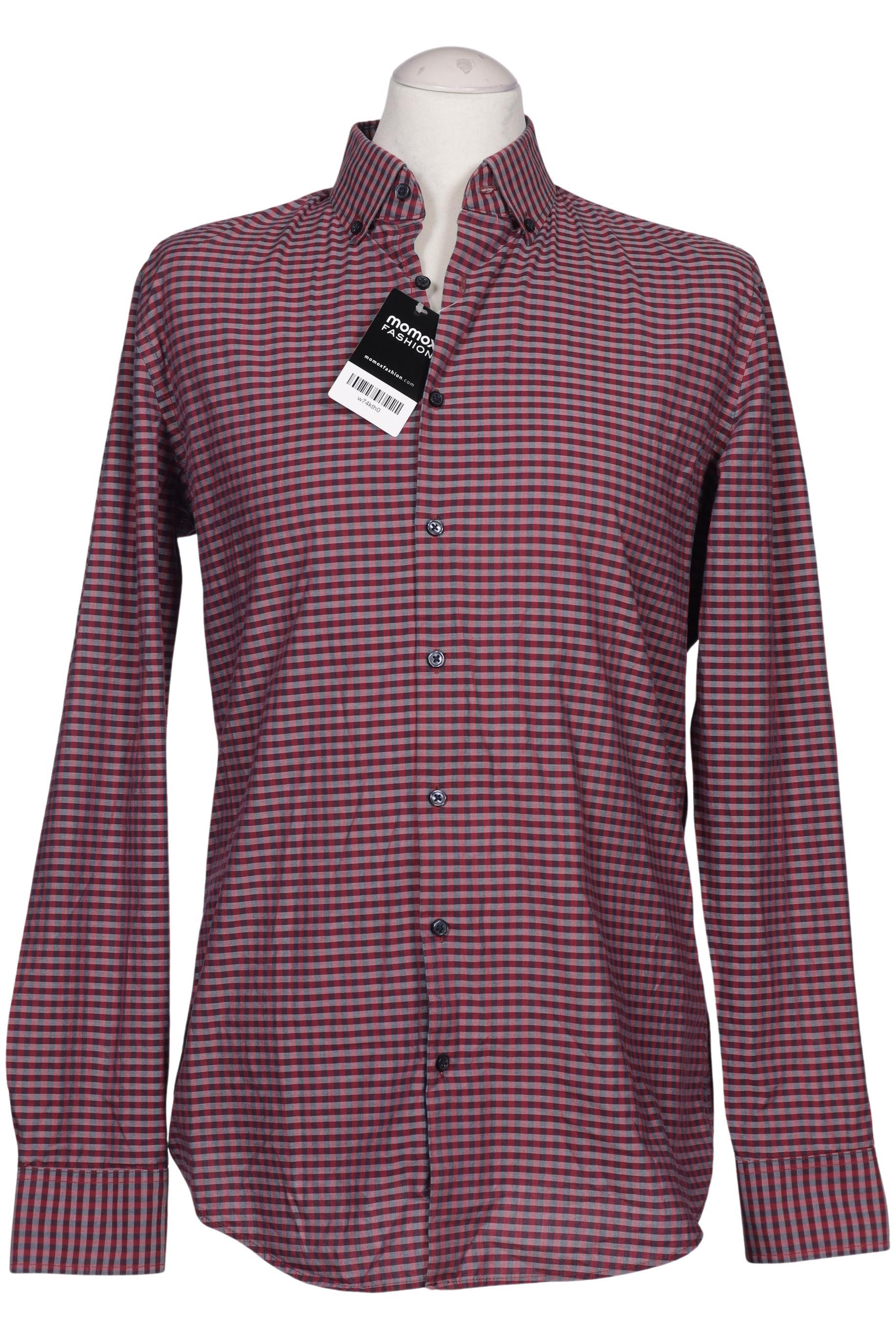 

Jake s Herren Hemd, bordeaux, Gr. 48