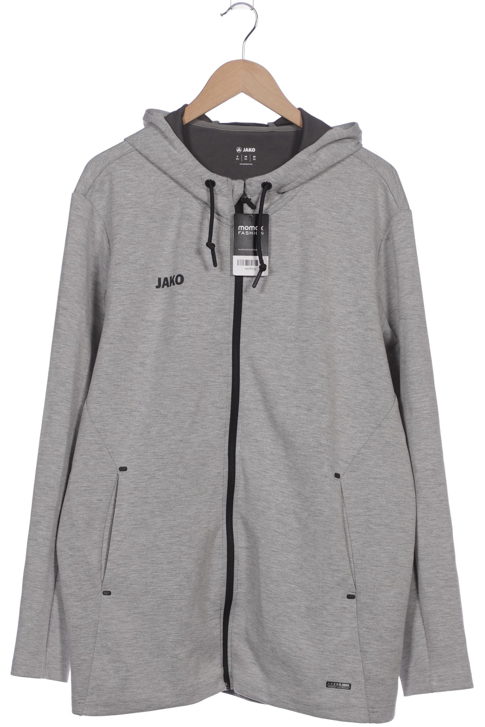 

Jako Herren Kapuzenpullover, grau, Gr. 58