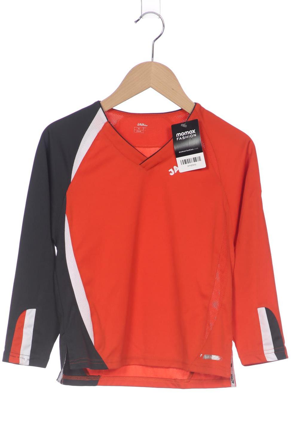 

Jako Herren Langarmshirt, orange, Gr. 116