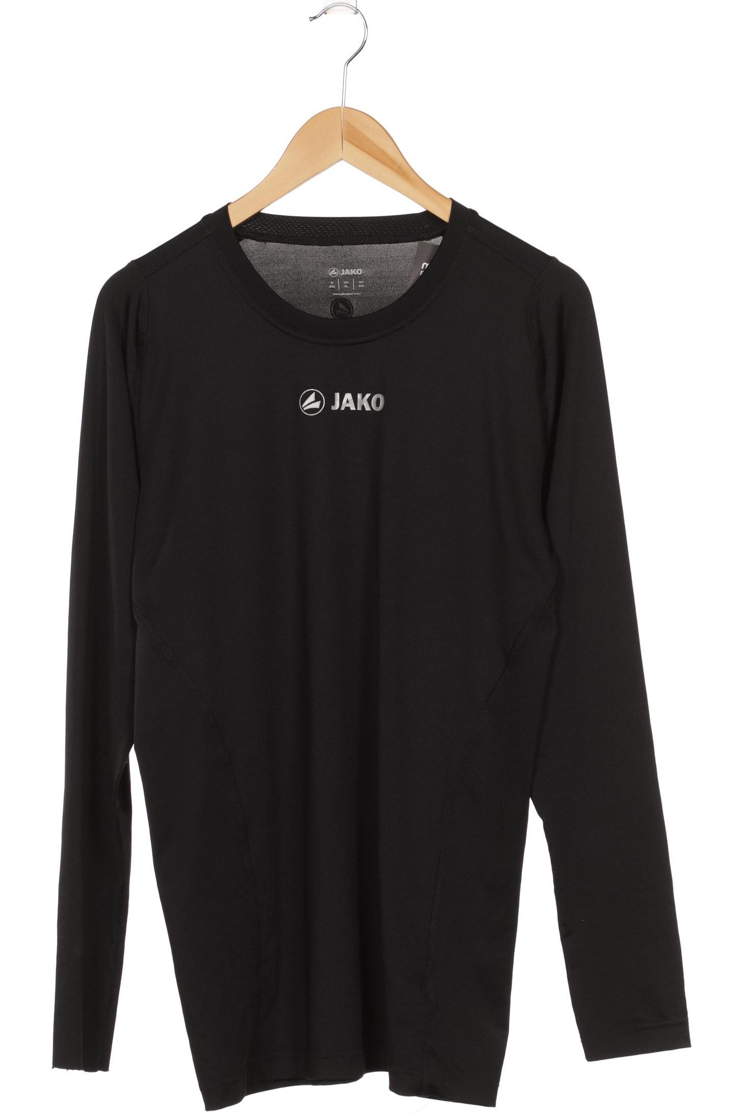 

Jako O Herren Langarmshirt, schwarz, Gr. 56