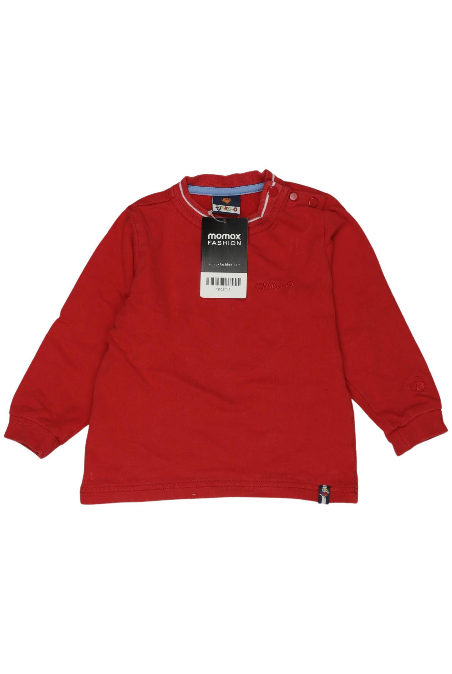 

Jako O Jungen Langarmshirt, rot, Gr. 80