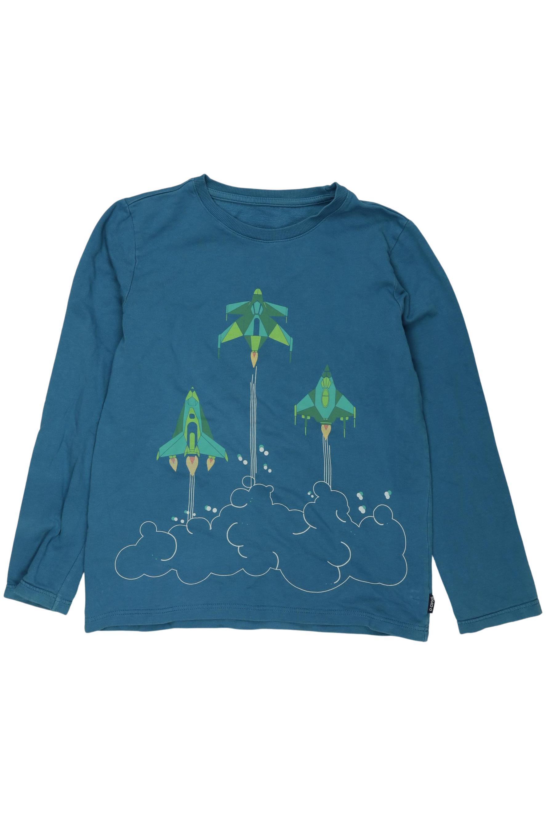 

Jako O Jungen Langarmshirt, blau, Gr. 140
