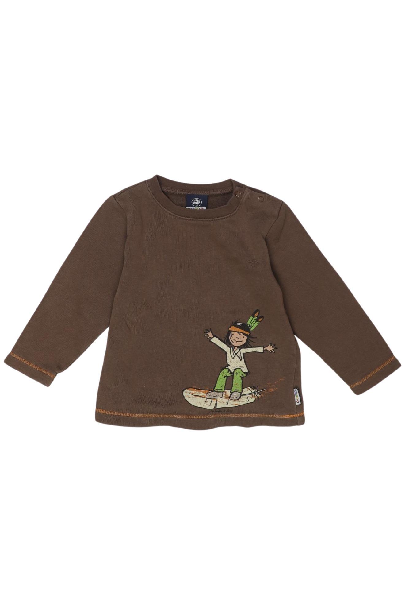 

Jako O Jungen Langarmshirt, braun, Gr. 80