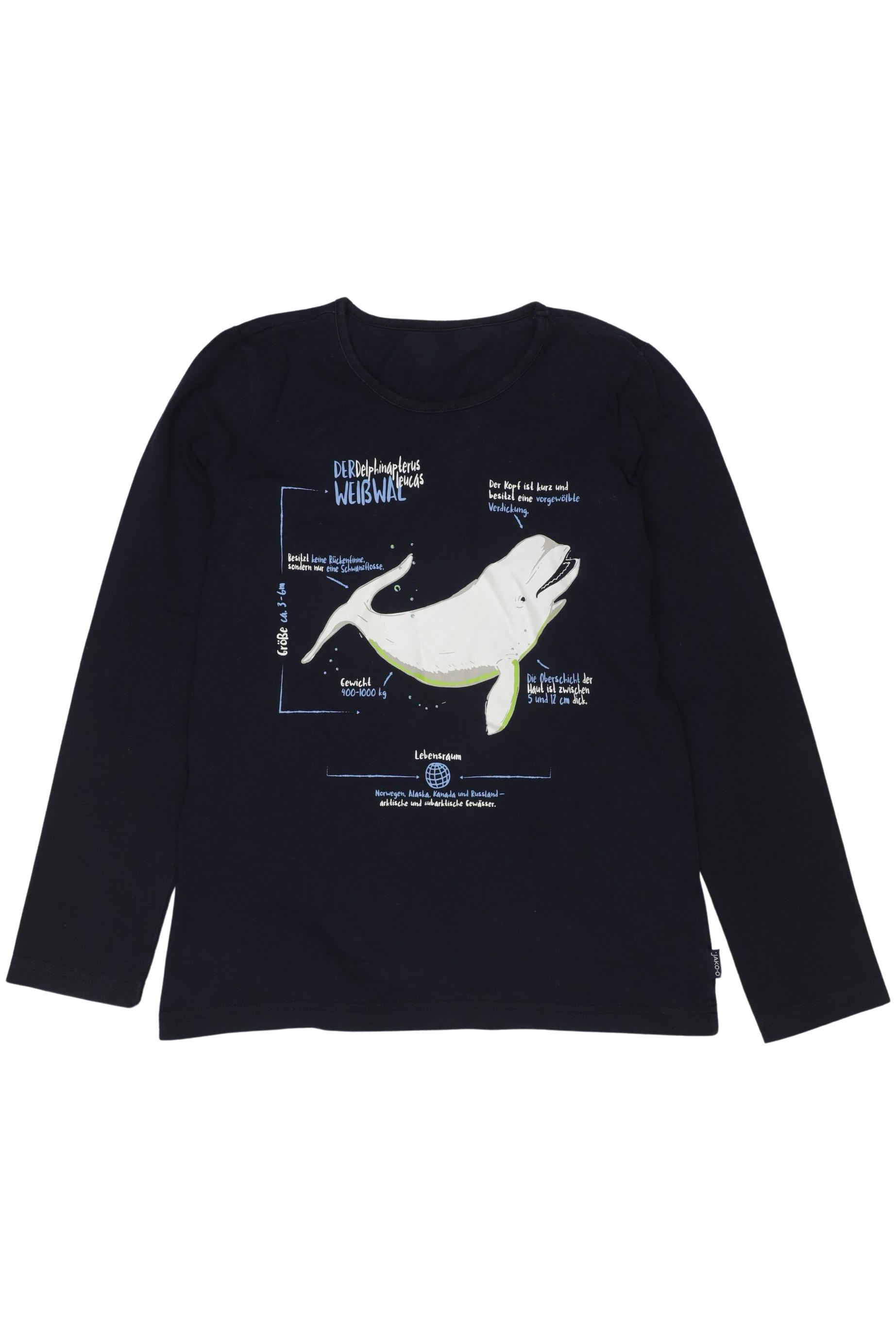 

Jako O Jungen Langarmshirt, marineblau, Gr. 140