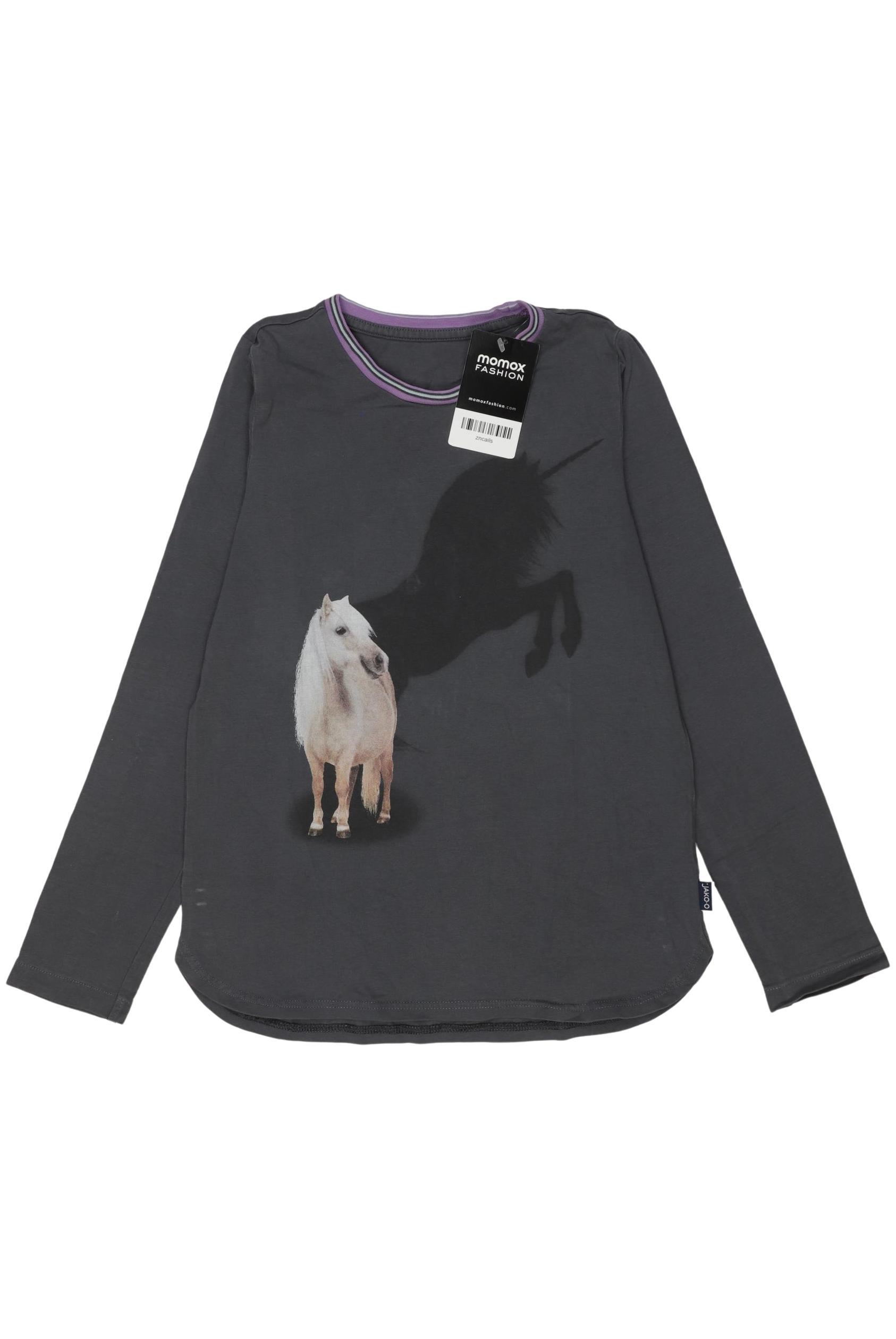 

Jako O Mädchen Langarmshirt, grau, Gr. 140