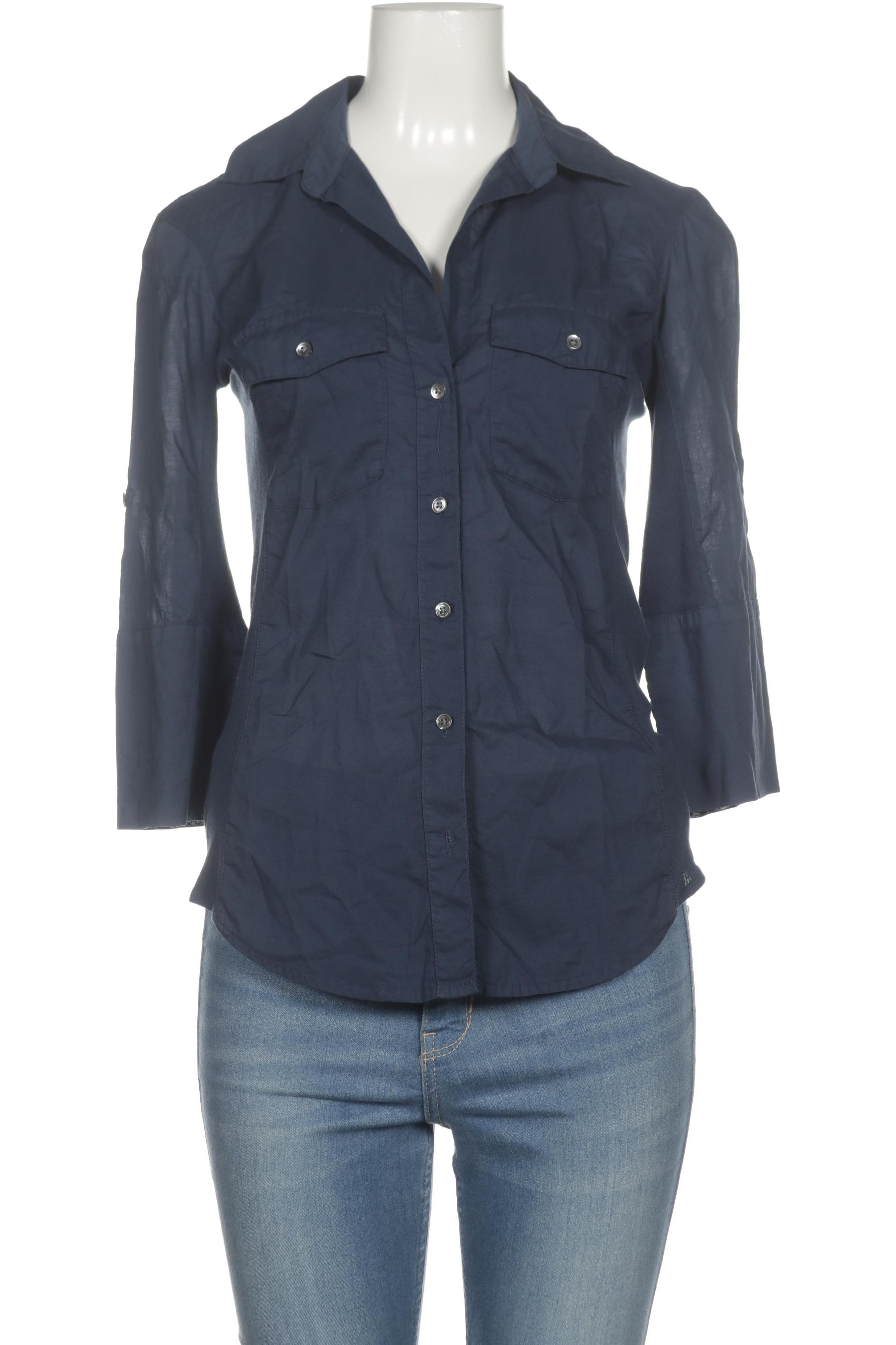 

James Perse Damen Bluse, blau, Gr.