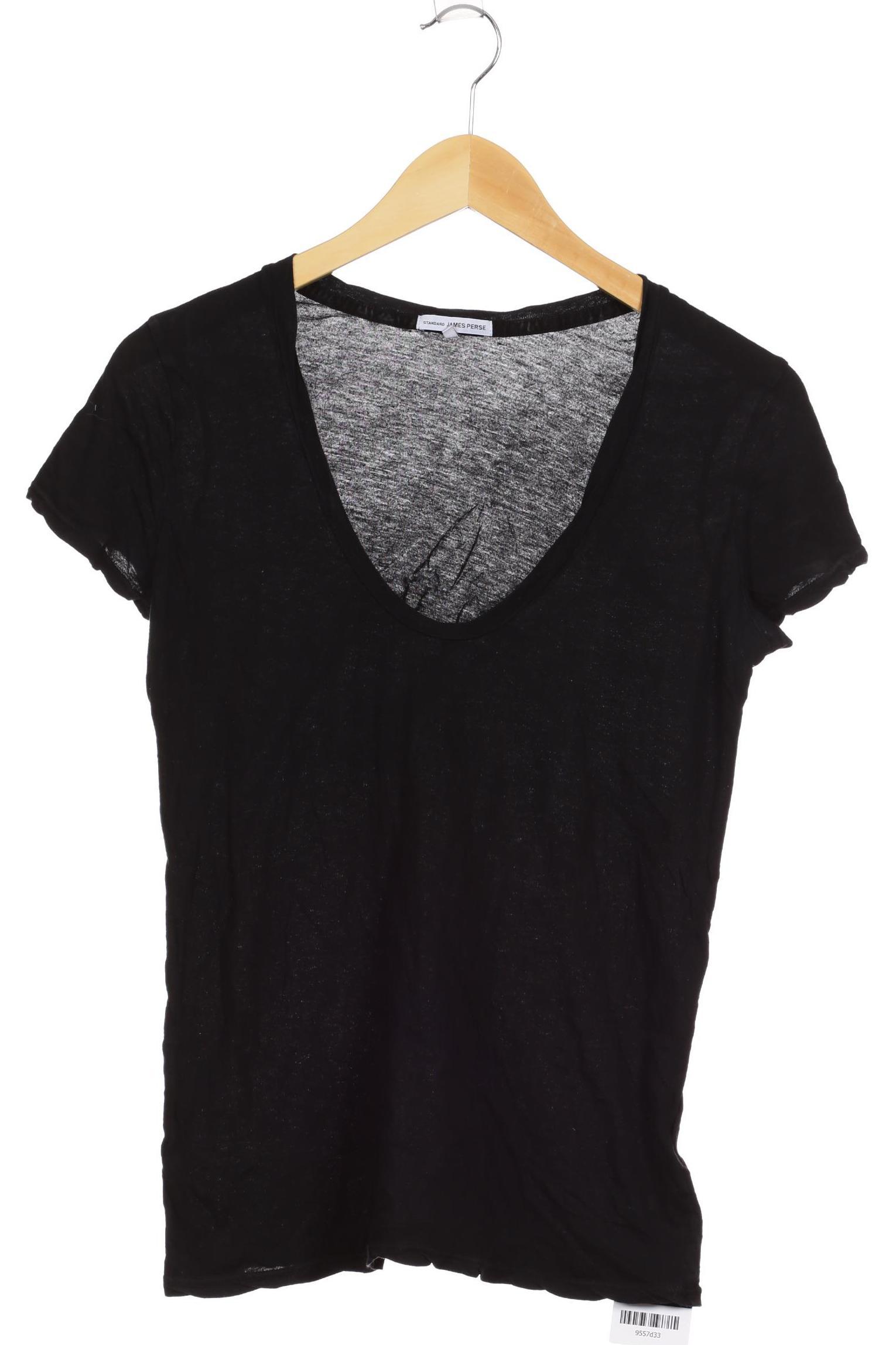 

James Perse Damen T-Shirt, schwarz, Gr.