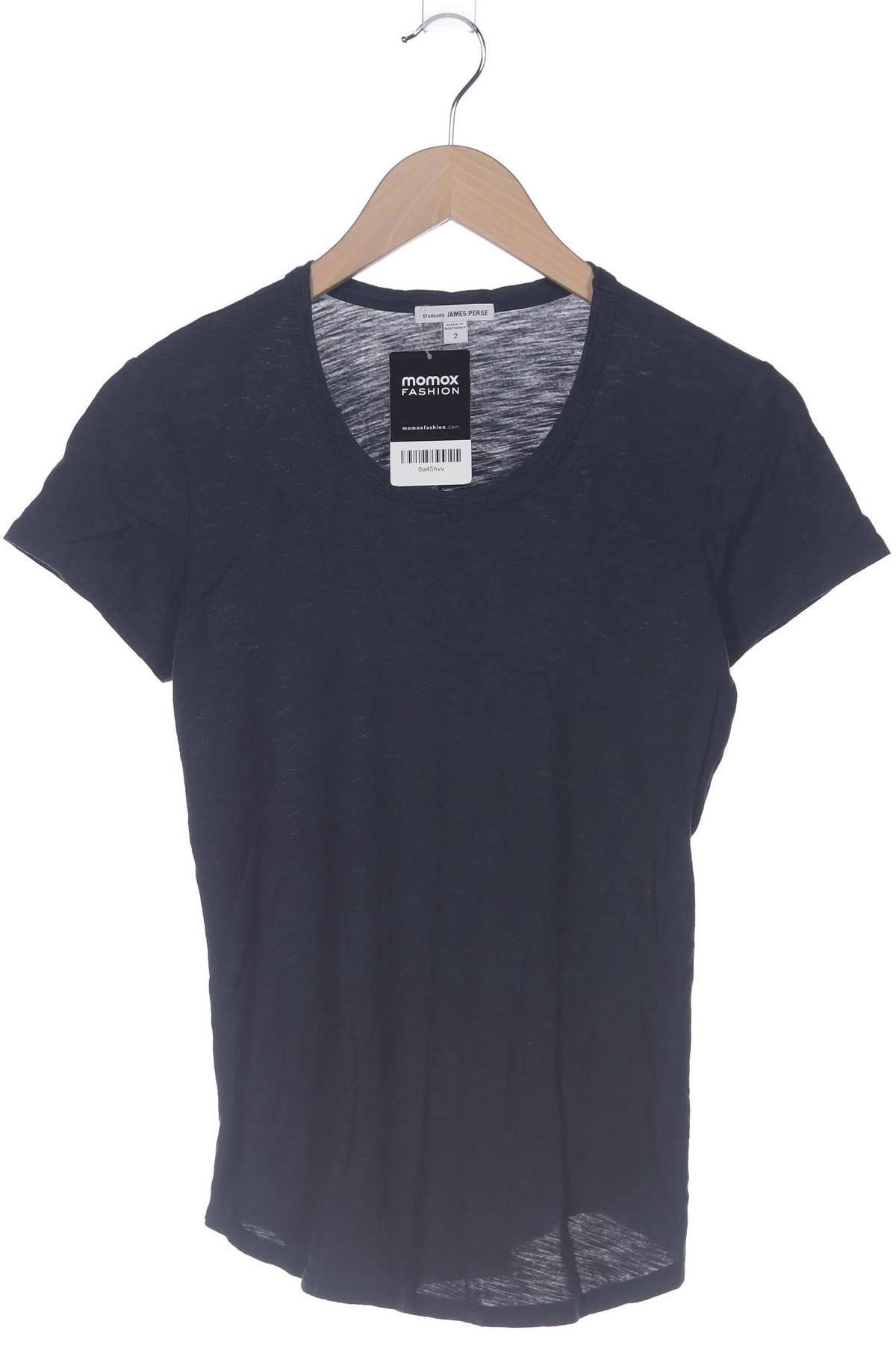 

James Perse Damen T-Shirt, marineblau, Gr. 38