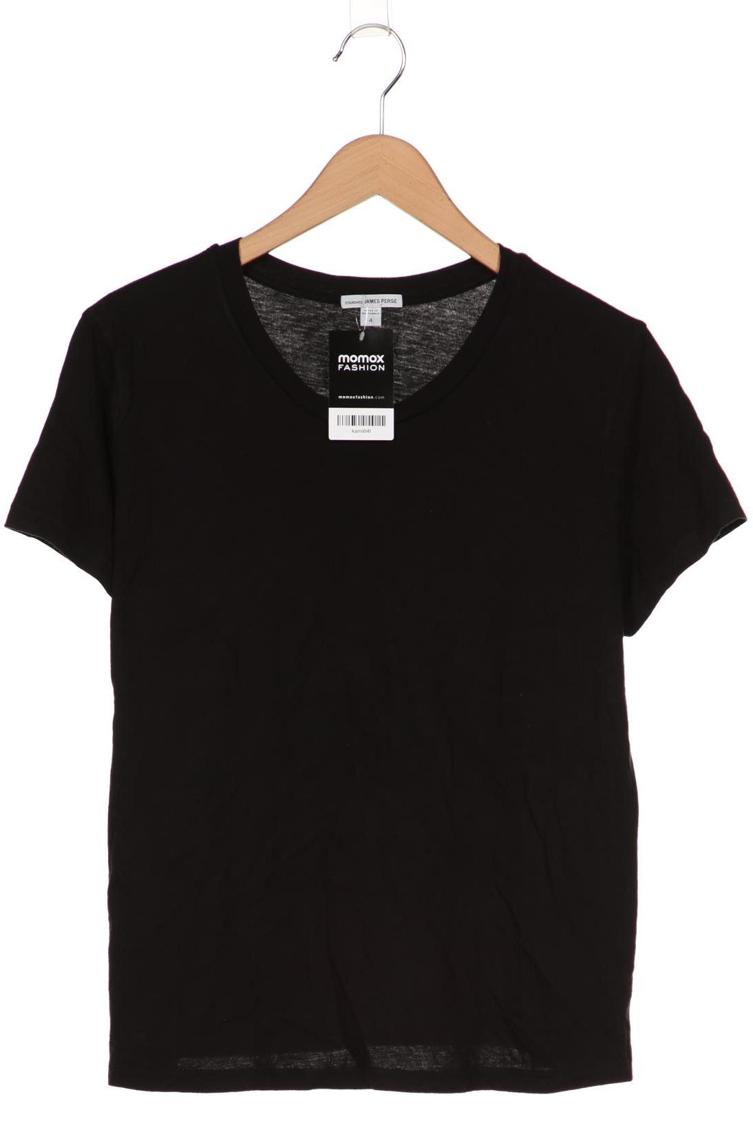 

James Perse Damen T-Shirt, schwarz, Gr. 4