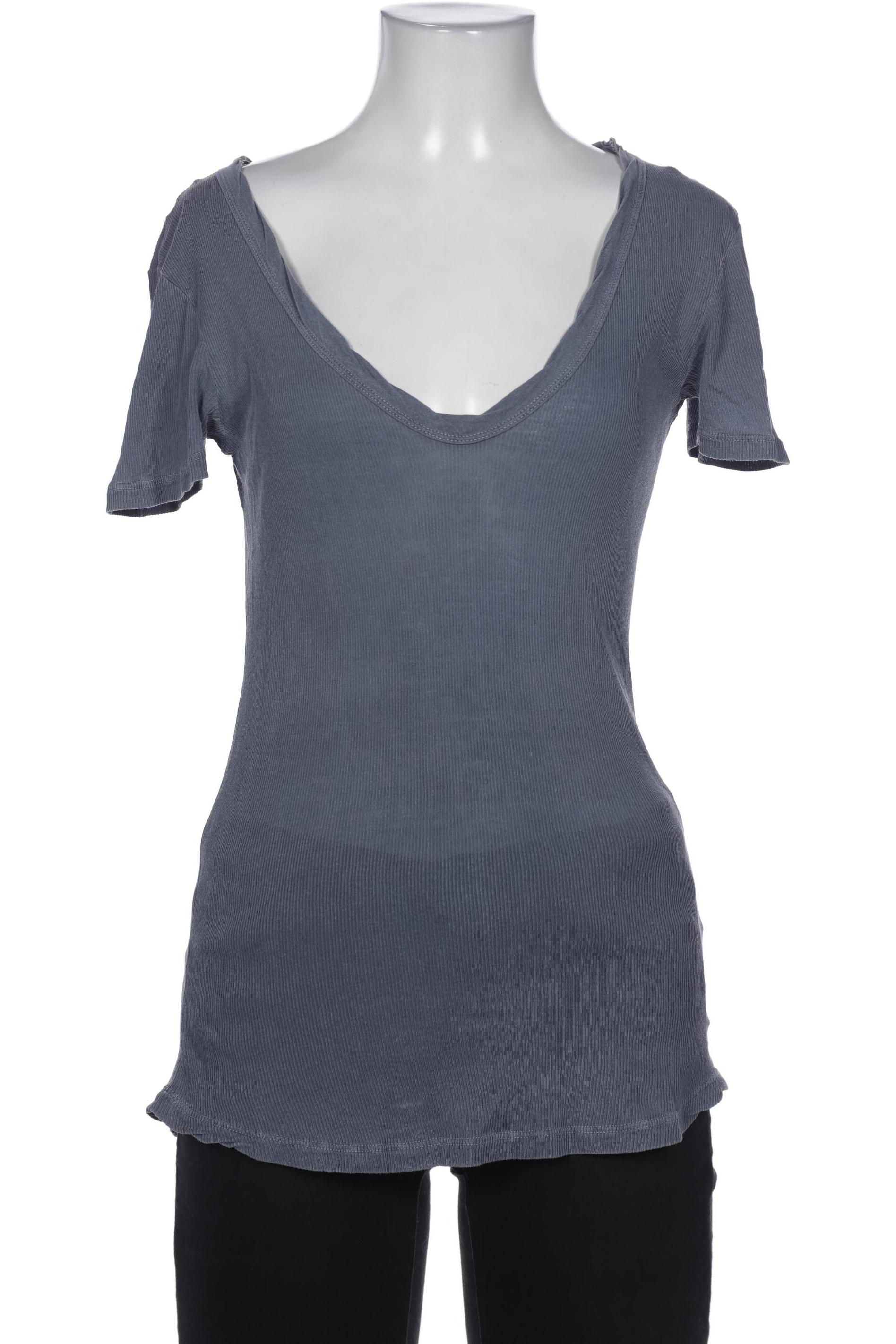 

James Perse Damen T-Shirt, marineblau, Gr. 2