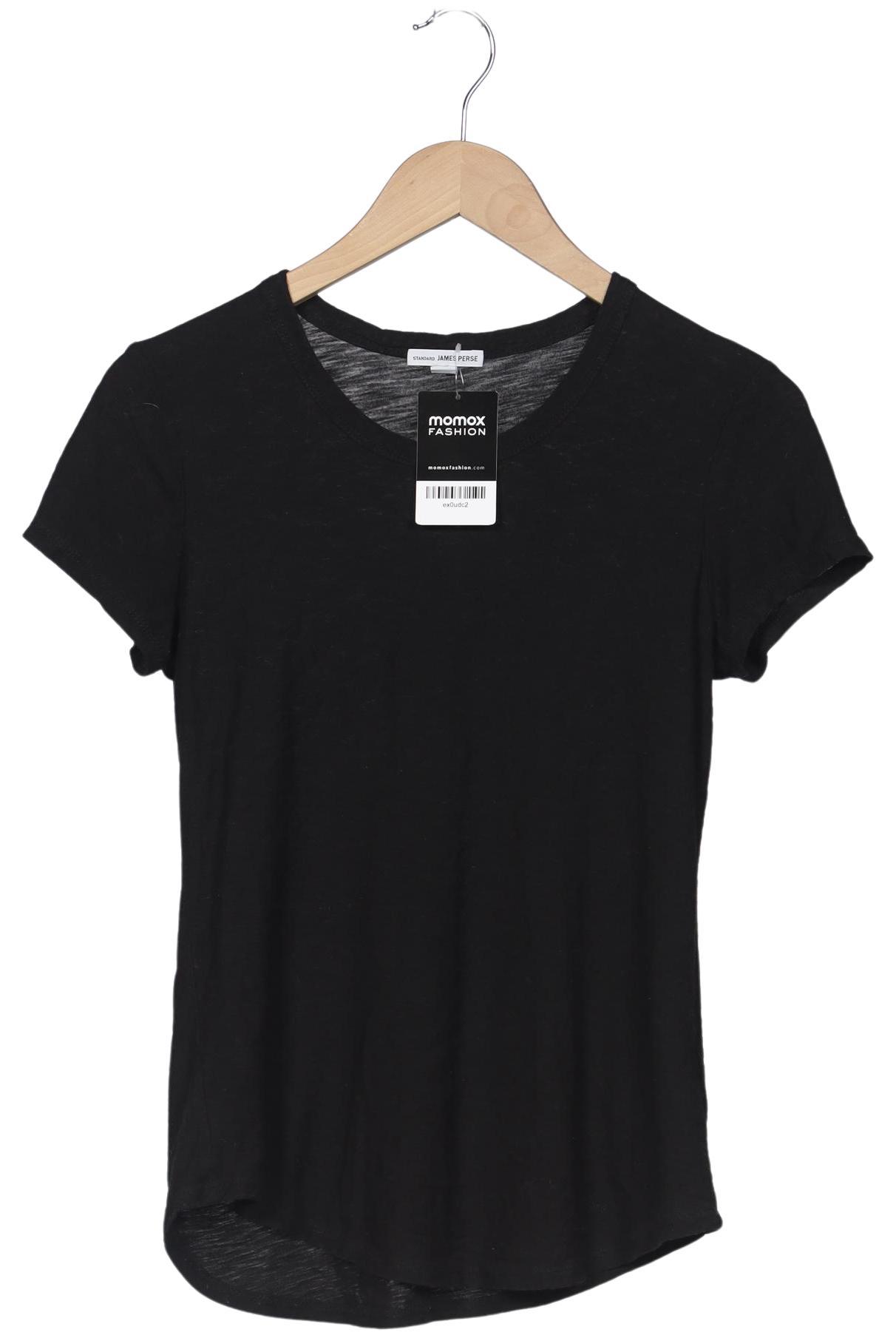 

James Perse Damen T-Shirt, schwarz, Gr. 2