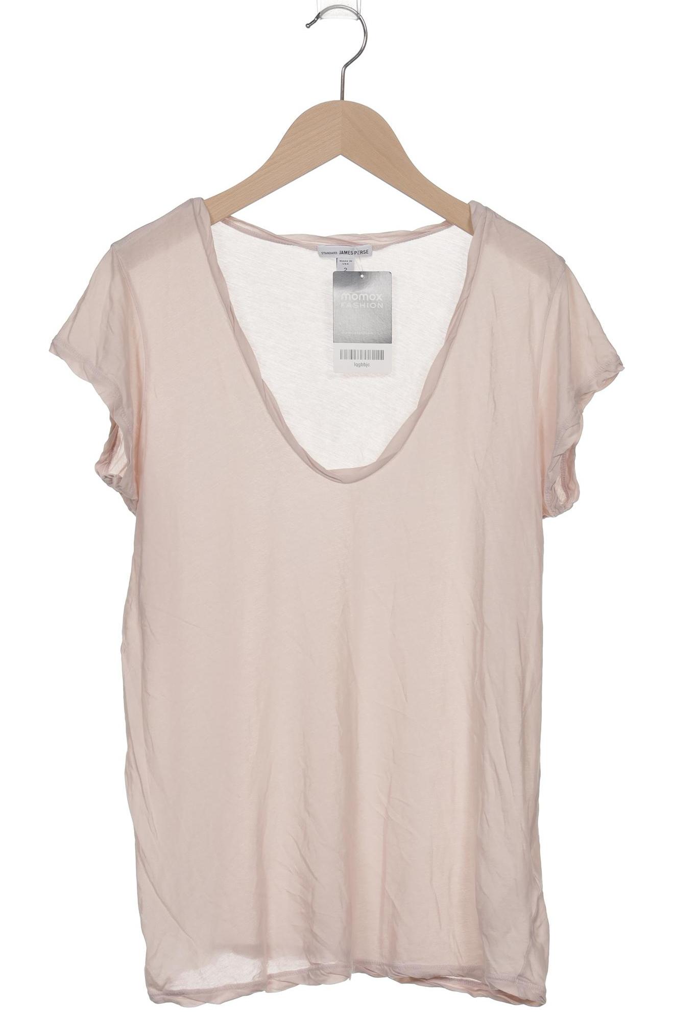 

James Perse Damen T-Shirt, cremeweiß, Gr. 2