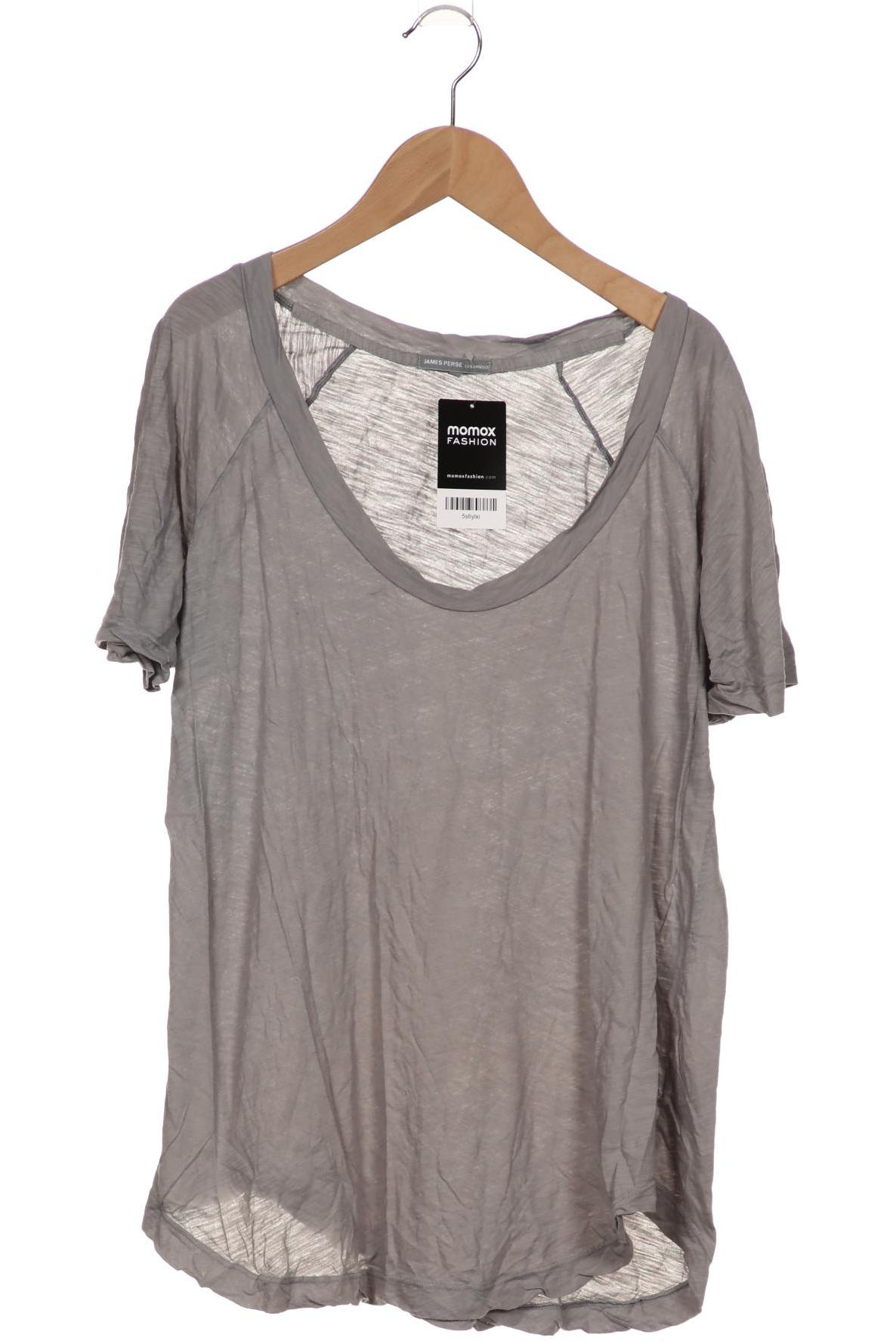 

James Perse Damen T-Shirt, grau, Gr. 38