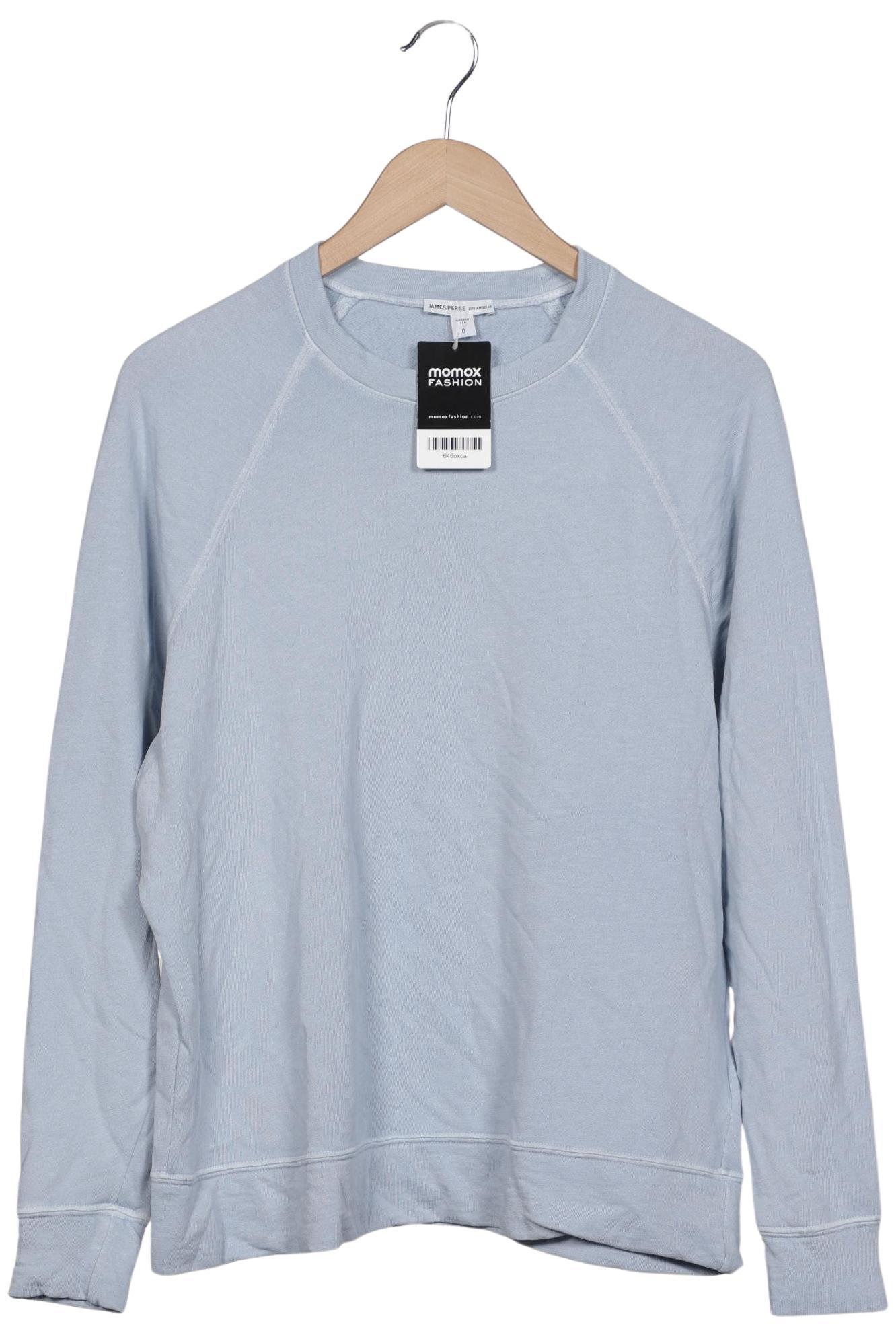 

James Perse Damen Sweatshirt, hellblau, Gr. 0