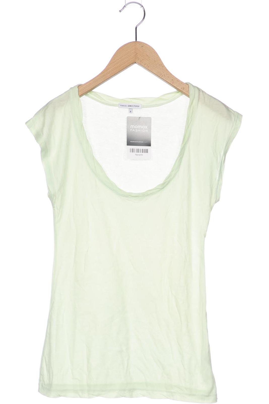 

James Perse Damen T-Shirt, hellgrün, Gr. 2