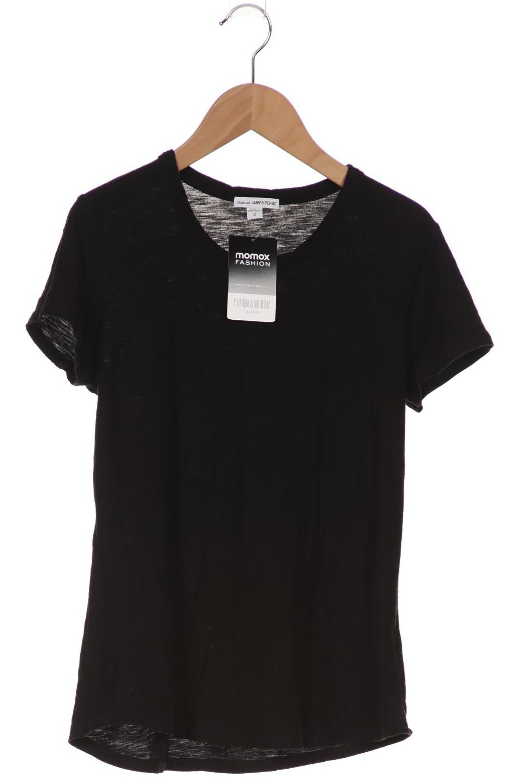 

James Perse Damen T-Shirt, schwarz, Gr. 38