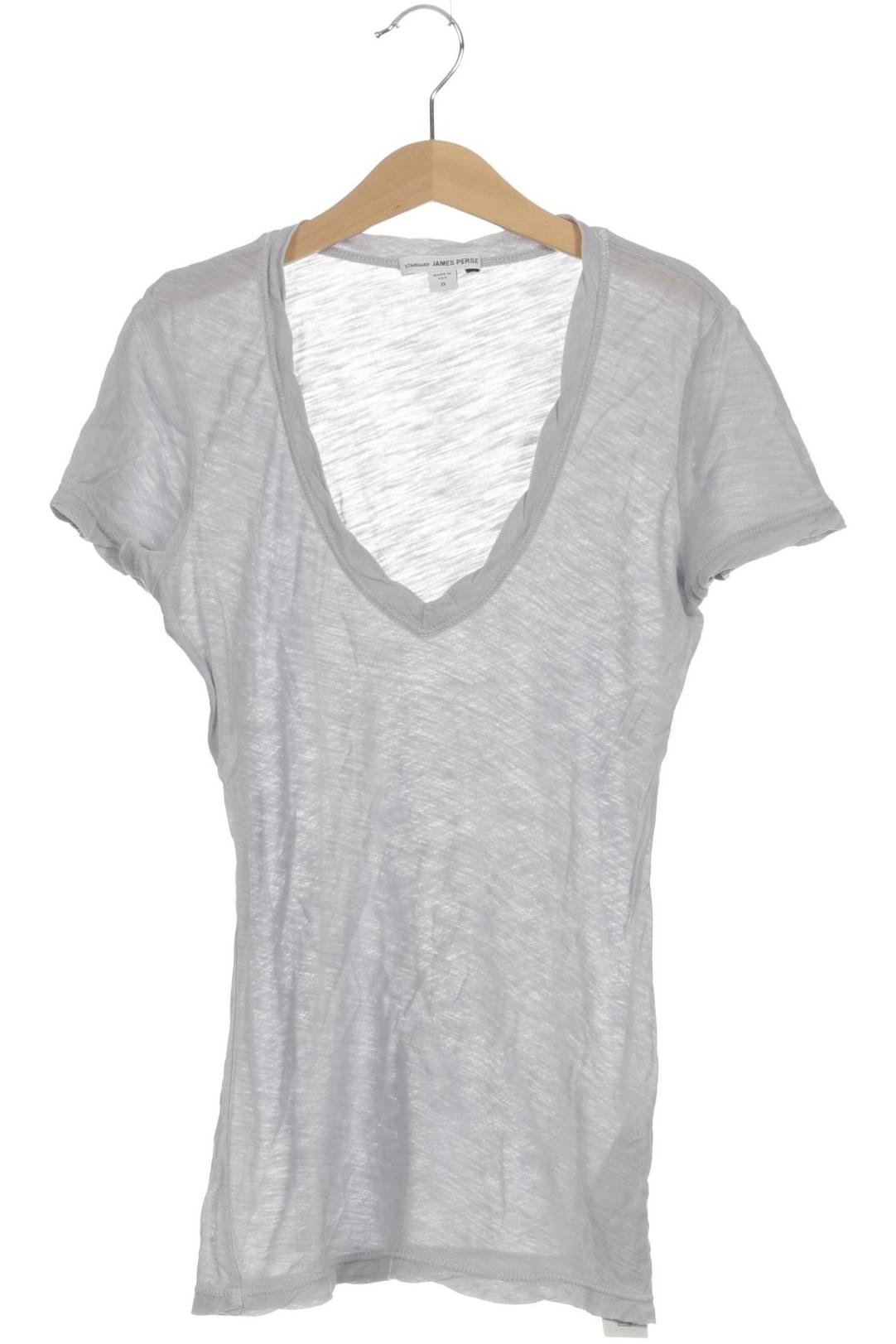 

James Perse Damen T-Shirt, blau, Gr.