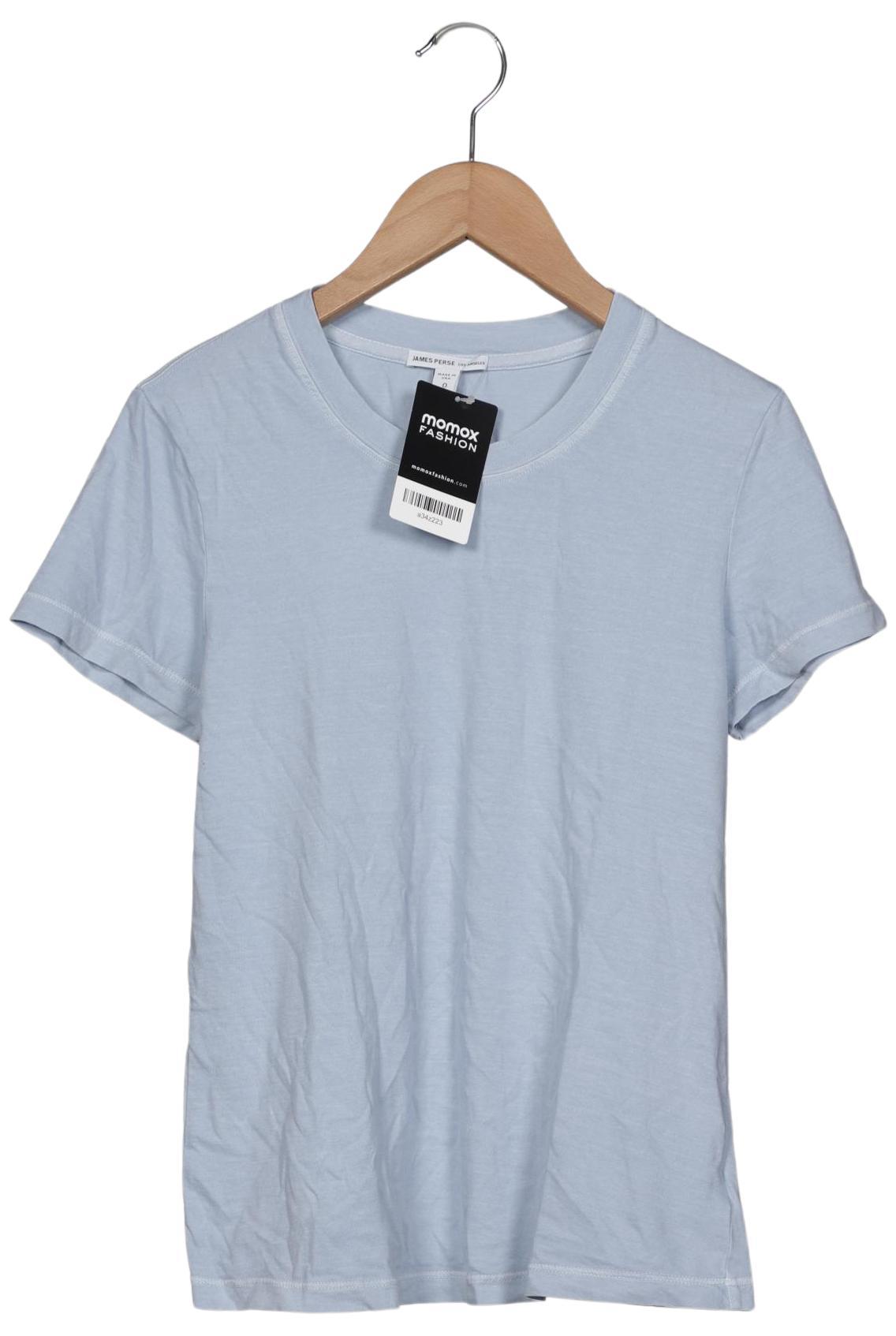 

James Perse Damen T-Shirt, hellblau, Gr. 0