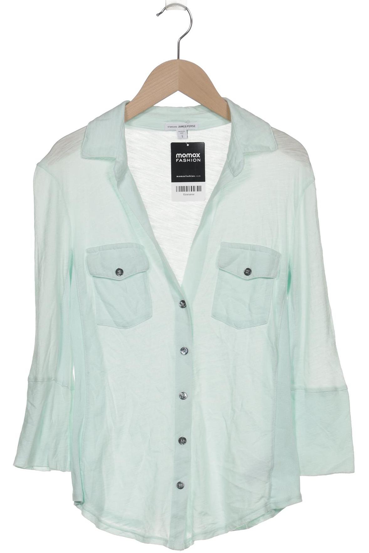 

James Perse Damen Bluse, hellgrün, Gr. 36
