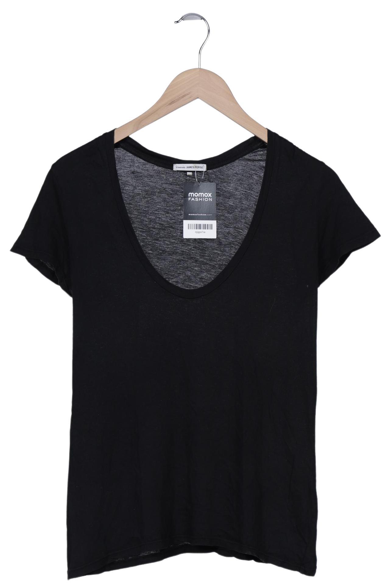 

James Perse Damen T-Shirt, schwarz, Gr. 36