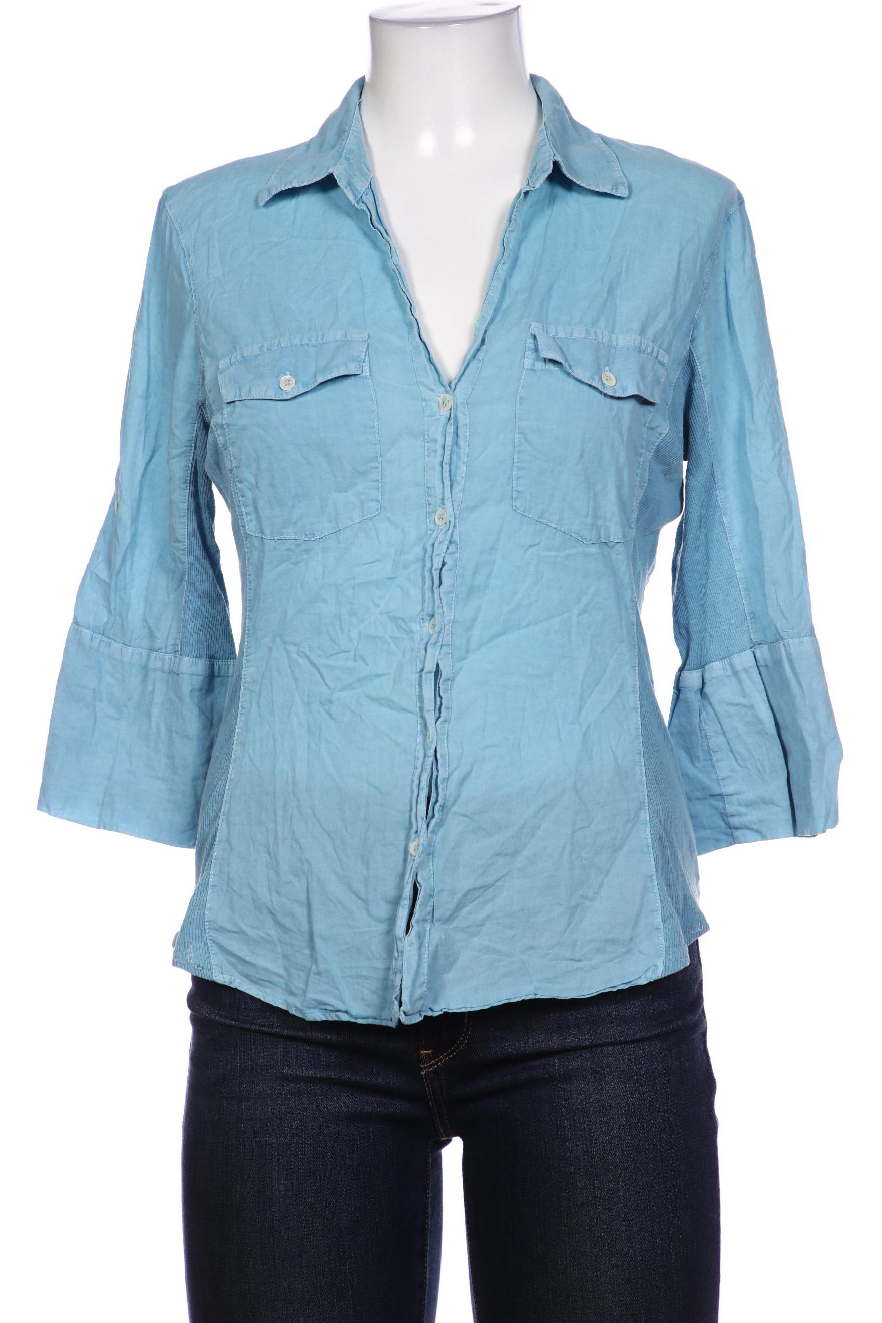 

James Perse Damen Bluse, blau, Gr. 42