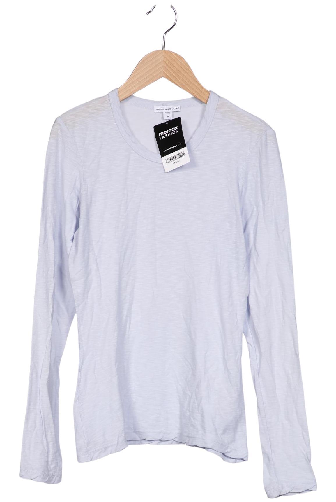 

James Perse Damen Langarmshirt, hellblau, Gr. 0