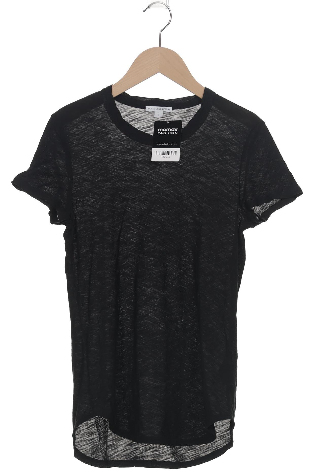 

James Perse Damen T-Shirt, schwarz, Gr. 36