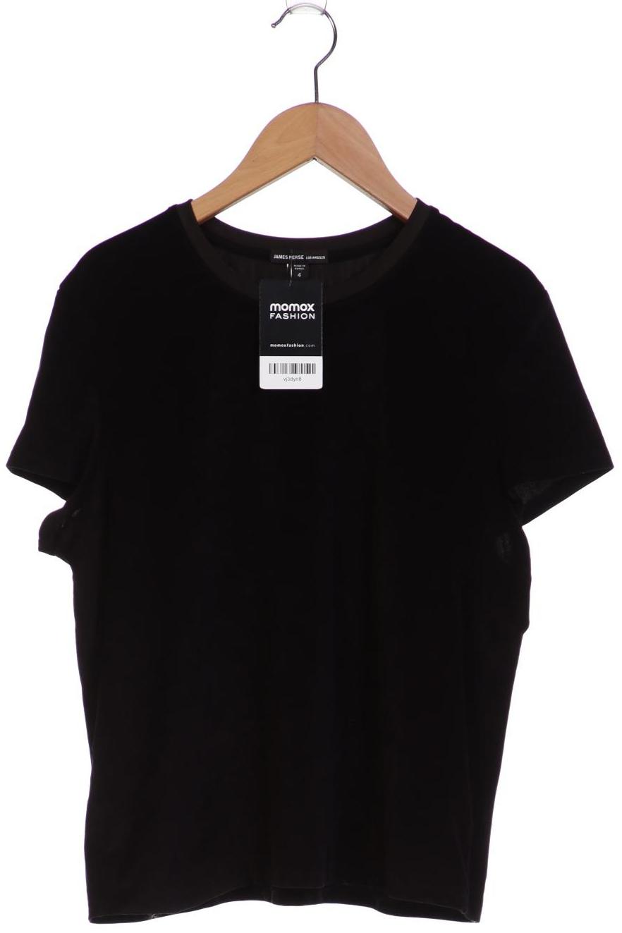 

James Perse Damen T-Shirt, schwarz