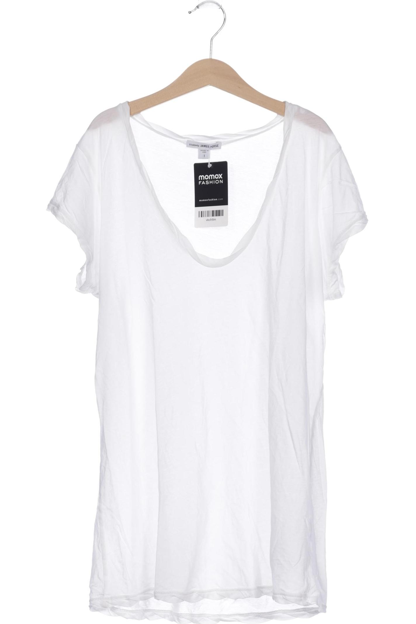 

James Perse Damen T-Shirt, weiß, Gr. 36