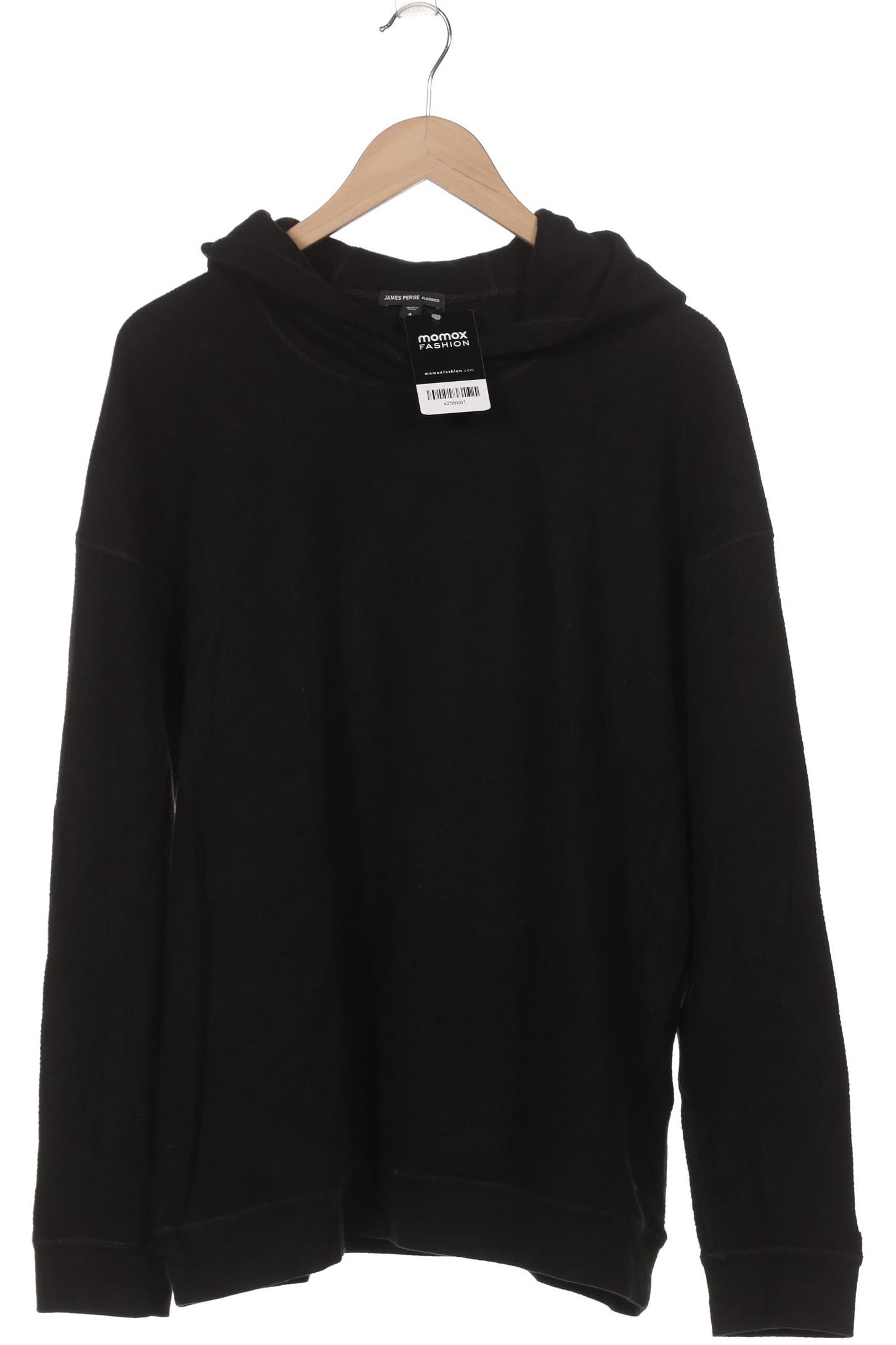 

James Perse Damen Kapuzenpullover, schwarz, Gr. 44