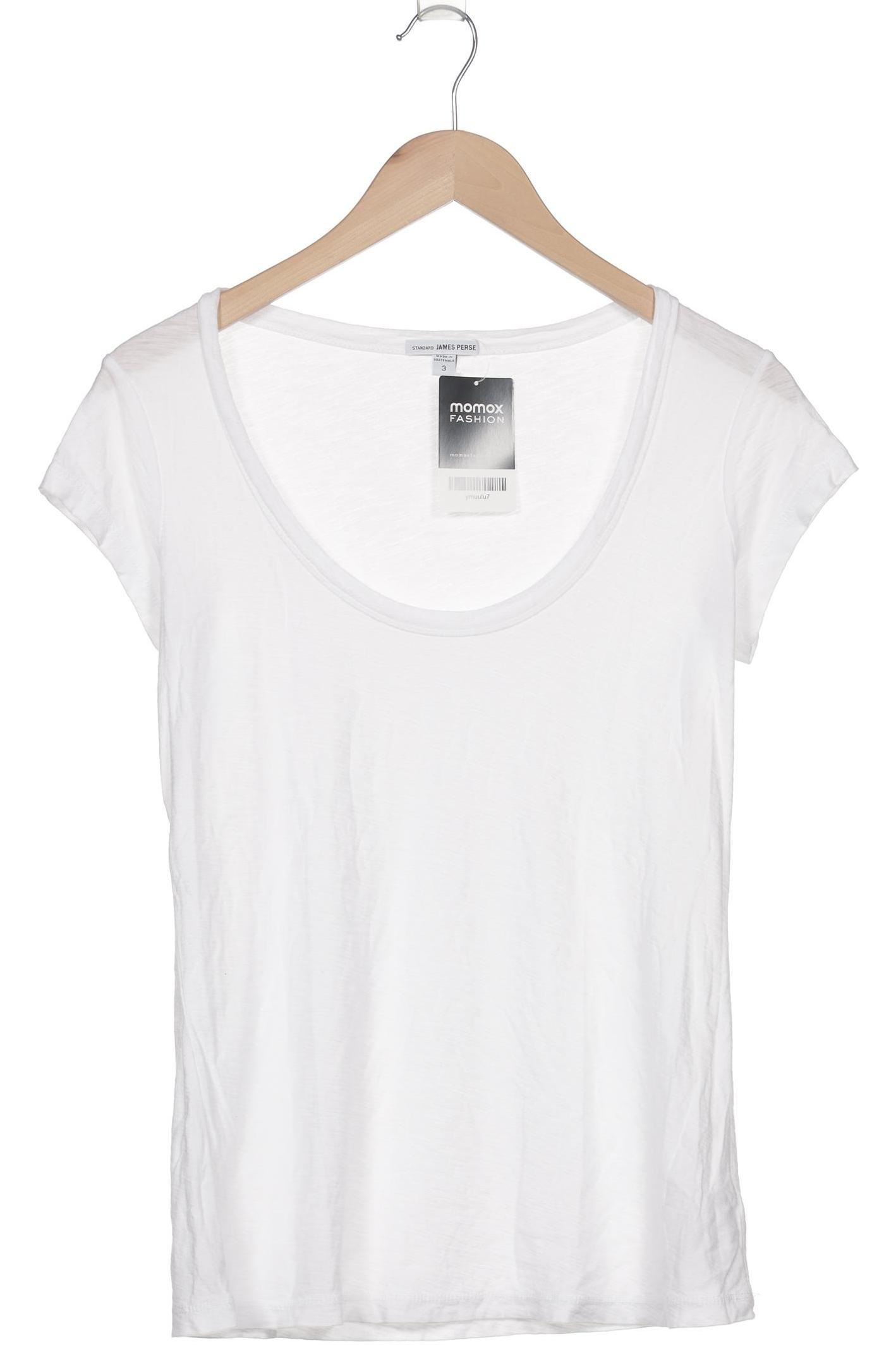 

James Perse Damen T-Shirt, weiß, Gr. 42